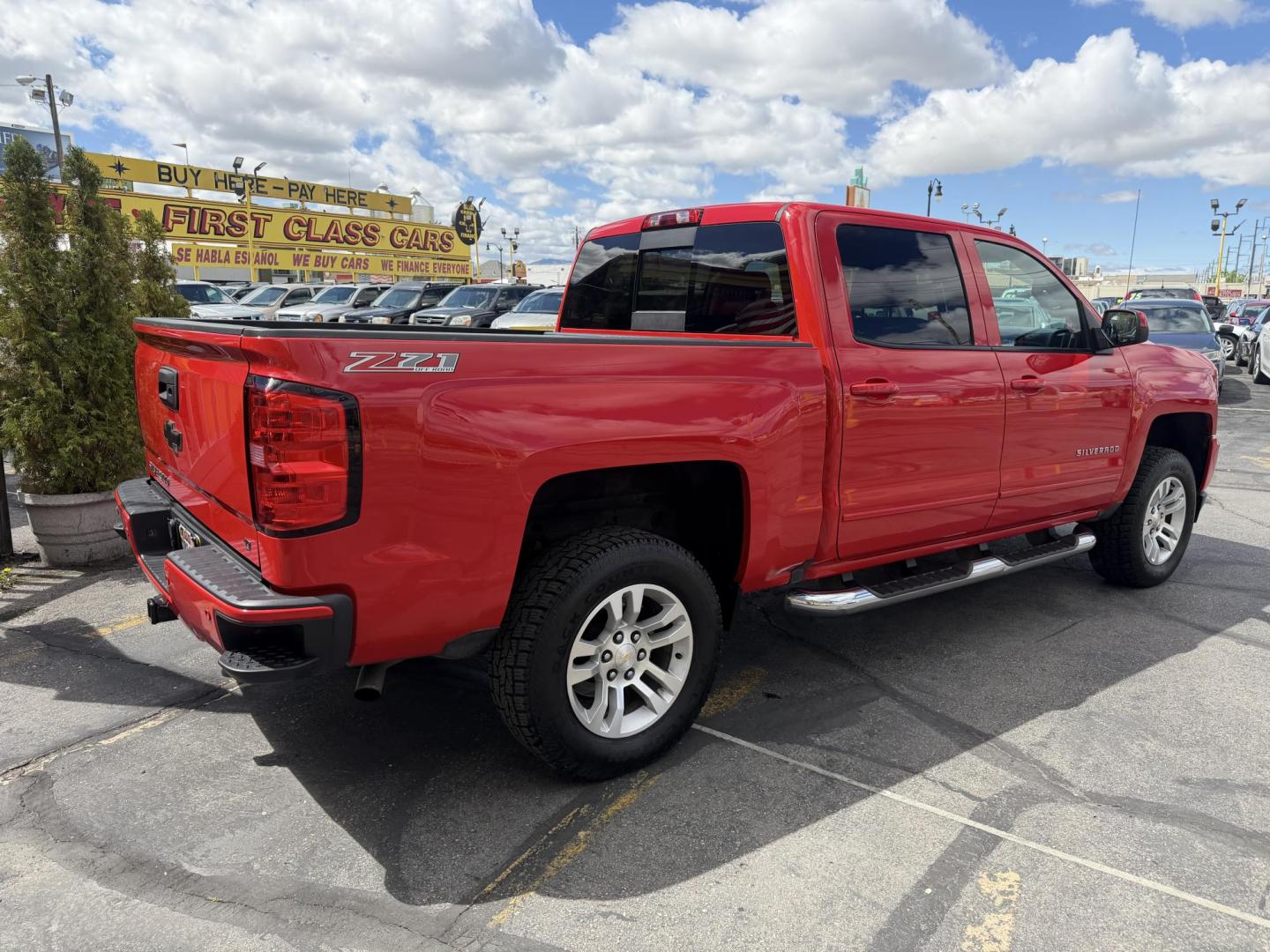 2016 Rallye Red /Black Chevrolet Silverado 1500 LT Crew Cab 4WD (3GCUKREC3GG) with an 5.3L V8 OHV 16V engine, 6A transmission, located at 801 South State Street, Salt Lake City, UT, 84111, (801) 328-0098, 40.751953, -111.888206 - Wow this one is Super Clean Carfax certified 1-owner. It is immaculate inside and out not a scratch on it. Excellent condition. This is a perfect truck for anyone looking for a clean affordable price range for a Silverado with the Offroad Z71 package. This truck has been checked out by a certified m - Photo#8
