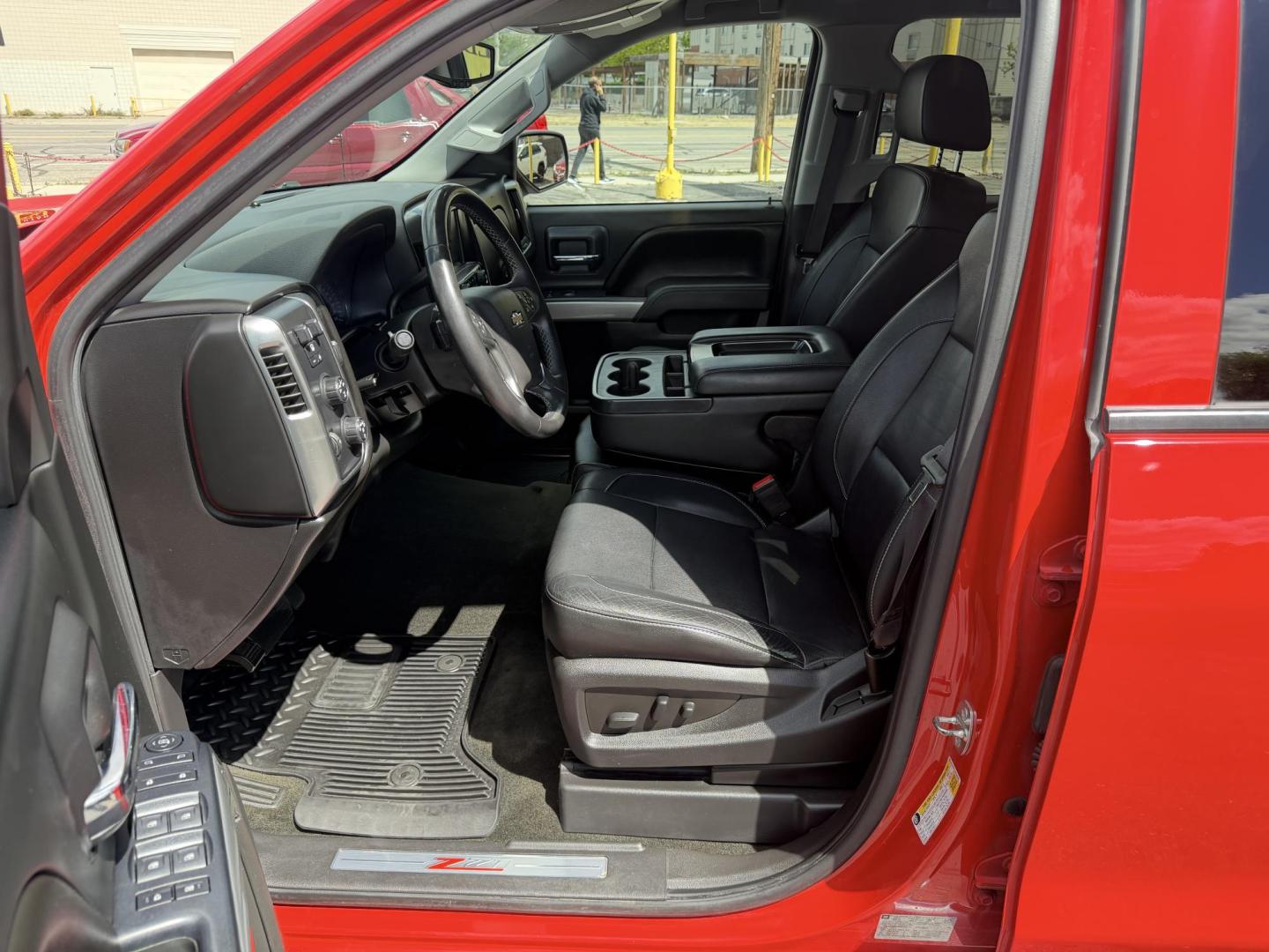 2016 Rallye Red /Black Chevrolet Silverado 1500 LT Crew Cab 4WD (3GCUKREC3GG) with an 5.3L V8 OHV 16V engine, 6A transmission, located at 801 South State Street, Salt Lake City, UT, 84111, (801) 328-0098, 40.751953, -111.888206 - Wow this one is Super Clean Carfax certified 1-owner. It is immaculate inside and out not a scratch on it. Excellent condition. This is a perfect truck for anyone looking for a clean affordable price range for a Silverado with the Offroad Z71 package. This truck has been checked out by a certified m - Photo#18