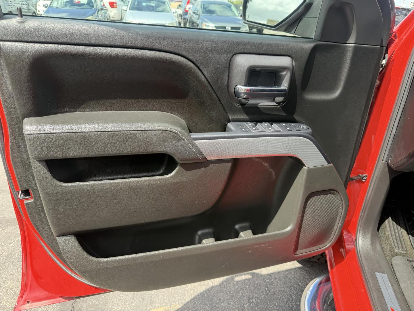 2016 Rallye Red /Black Chevrolet Silverado 1500 LT Crew Cab 4WD (3GCUKREC3GG) with an 5.3L V8 OHV 16V engine, 6A transmission, located at 801 South State Street, Salt Lake City, UT, 84111, (801) 328-0098, 40.751953, -111.888206 - Wow this one is Super Clean Carfax certified 1-owner. It is immaculate inside and out not a scratch on it. Excellent condition. This is a perfect truck for anyone looking for a clean affordable price range for a Silverado with the Offroad Z71 package. This truck has been checked out by a certified m - Photo#23