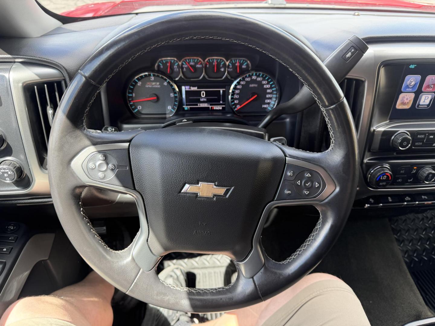 2016 Rallye Red /Black Chevrolet Silverado 1500 LT Crew Cab 4WD (3GCUKREC3GG) with an 5.3L V8 OHV 16V engine, 6A transmission, located at 801 South State Street, Salt Lake City, UT, 84111, (801) 328-0098, 40.751953, -111.888206 - Wow this one is Super Clean Carfax certified 1-owner. It is immaculate inside and out not a scratch on it. Excellent condition. This is a perfect truck for anyone looking for a clean affordable price range for a Silverado with the Offroad Z71 package. This truck has been checked out by a certified m - Photo#27