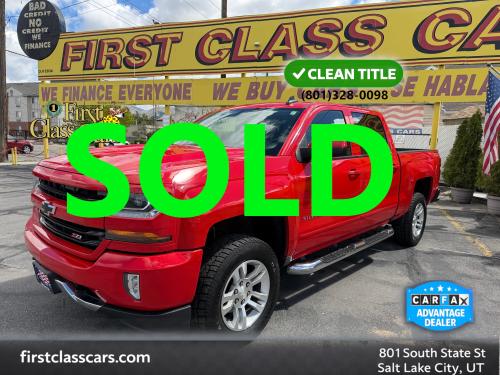 2016 Chevrolet Silverado 1500 LT Crew Cab 4WD