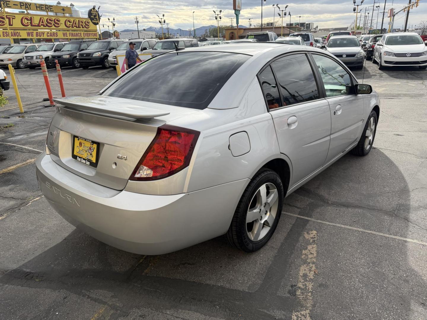 2007 Silver Sky Metallic /Gray Saturn ION 3 Sedan Automatic (1G8AL58B77Z) with an 2.4L L4 DOHC 16V engine, 4-Speed Automatic transmission, located at 801 South State Street, Salt Lake City, UT, 84111, (801) 328-0098, 40.751953, -111.888206 - Wow super low miles only 75,541 that is almost next to impossible to find on a 2007 these days. This was a 1-owner car that got traded in to a new car dealer the dealer that took it in on trade was reported as a new owner even though it wasn't because they issued the title in their name so really it - Photo#5
