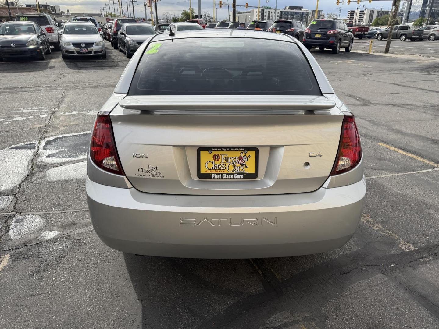 2007 Silver Sky Metallic /Gray Saturn ION 3 Sedan Automatic (1G8AL58B77Z) with an 2.4L L4 DOHC 16V engine, 4-Speed Automatic transmission, located at 801 South State Street, Salt Lake City, UT, 84111, (801) 328-0098, 40.751953, -111.888206 - Wow super low miles only 75,541 that is almost next to impossible to find on a 2007 these days. This was a 1-owner car that got traded in to a new car dealer the dealer that took it in on trade was reported as a new owner even though it wasn't because they issued the title in their name so really it - Photo#6