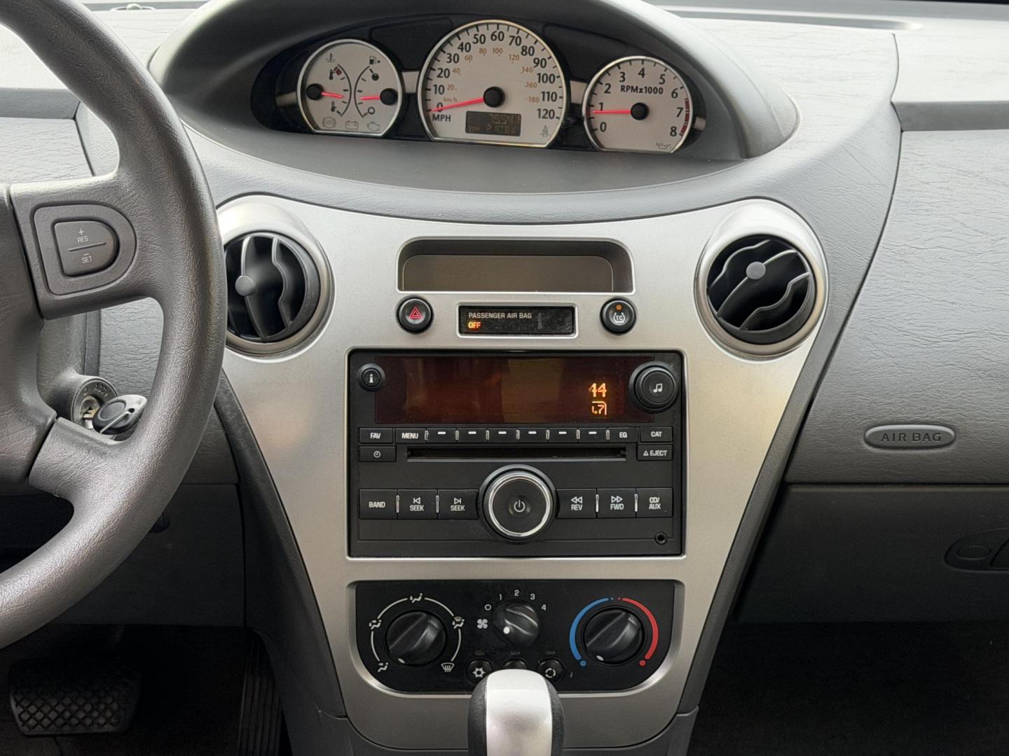 2007 Silver Sky Metallic /Gray Saturn ION 3 Sedan Automatic (1G8AL58B77Z) with an 2.4L L4 DOHC 16V engine, 4-Speed Automatic transmission, located at 801 South State Street, Salt Lake City, UT, 84111, (801) 328-0098, 40.751953, -111.888206 - Wow super low miles only 75,541 that is almost next to impossible to find on a 2007 these days. This was a 1-owner car that got traded in to a new car dealer the dealer that took it in on trade was reported as a new owner even though it wasn't because they issued the title in their name so really it - Photo#11