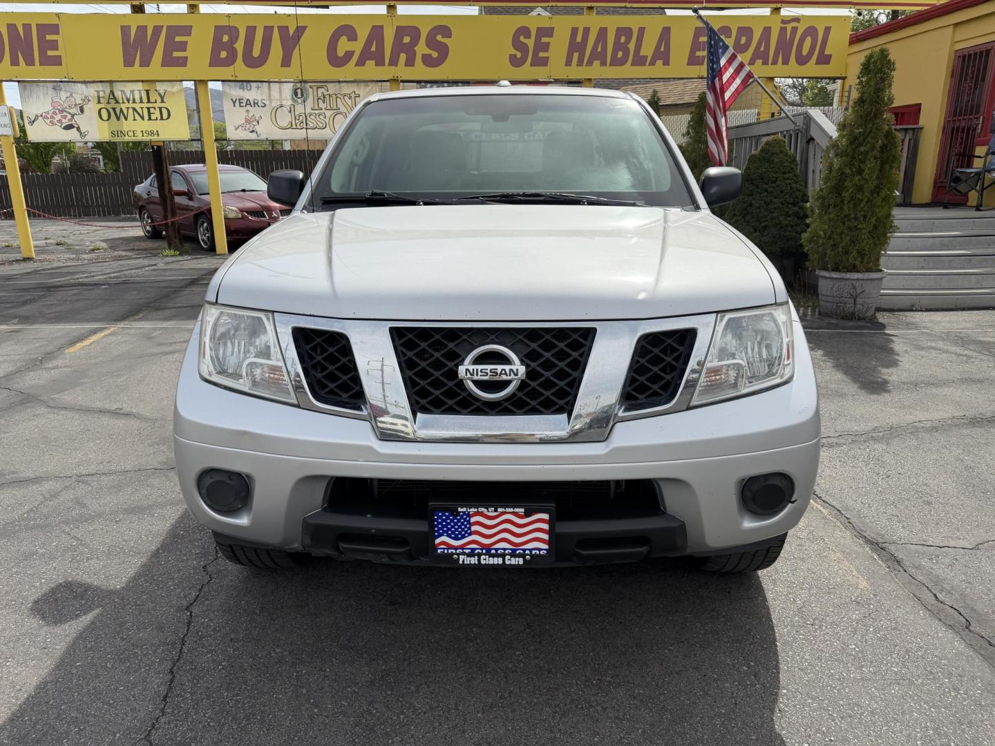 2013 Sunlight Silver Metallic /Gray Nissan Frontier SL Crew Cab 4WD (1N6AD0EV9DN) with an 4.0L V6 DOHC 24V engine, 5-Speed Automatic transmission, located at 801 South State Street, Salt Lake City, UT, 84111, (801) 328-0098, 40.751953, -111.888206 - Clean title! Carfax 2 owners only. Hard to find clean truck in excellent condition!!! Must see comes in 4x4 and showing regular service and maintenance was done on the Carfax! Approved for up to a 5 year warranty that can be purchased that covers bumper to bumper powertrain protection. Features: 4 - Photo#3