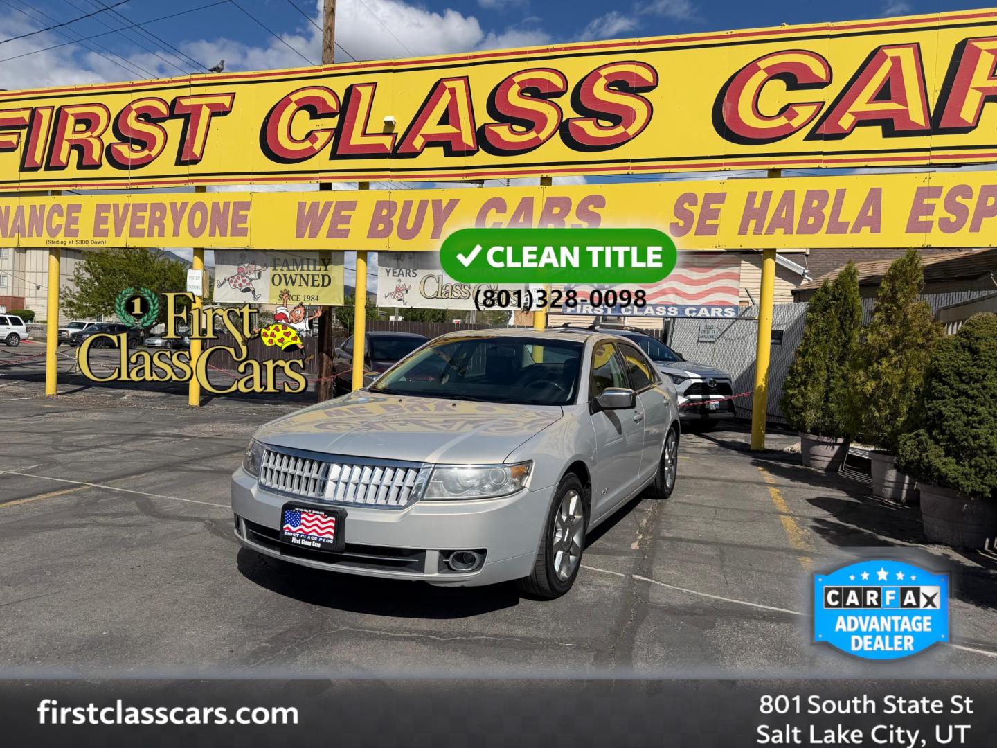 2009 Silver Sky Metallic /Black Lincoln MKZ FWD (3LNHM26T09R) with an 3.5L V6 DOHC 24V engine, 6-Speed Automatic transmission, located at 801 South State Street, Salt Lake City, UT, 84111, (801) 328-0098, 40.751953, -111.888206 - Clean title! No accidents on the Carfax report! Really super clean for the year hard to find this clean for the year! Only 2 previous owners reported on Carfax. Passed all inspections and has been approved for up to a 5 year warranty that can be added onto the sale. Super low miles also for the year - Photo#0
