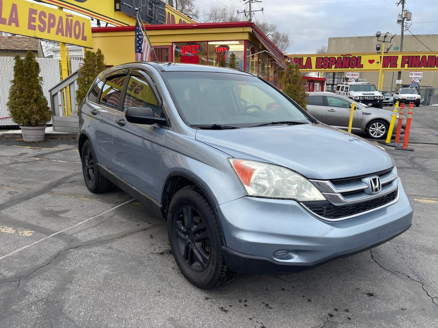 2010 Blue /Gray Honda CR-V EX 4WD 5-Speed AT (5J6RE4H57AL) with an 2.4L L4 DOHC 16V engine, 5-Speed Automatic transmission, located at 801 South State Street, Salt Lake City, UT, 84111, (801) 328-0098, 40.751953, -111.888206 - Experience affordability and reliability with our 2010 Honda CR-V. This gently used gem delivers excellent fuel-efficiency, a spacious interior, and top-notch performance. Drive away with confidence and style. Your perfect ride awaits! Features: 4WD/AWD, ABS Brakes, AM/FM Stereo, Air Conditioning, - Photo#2