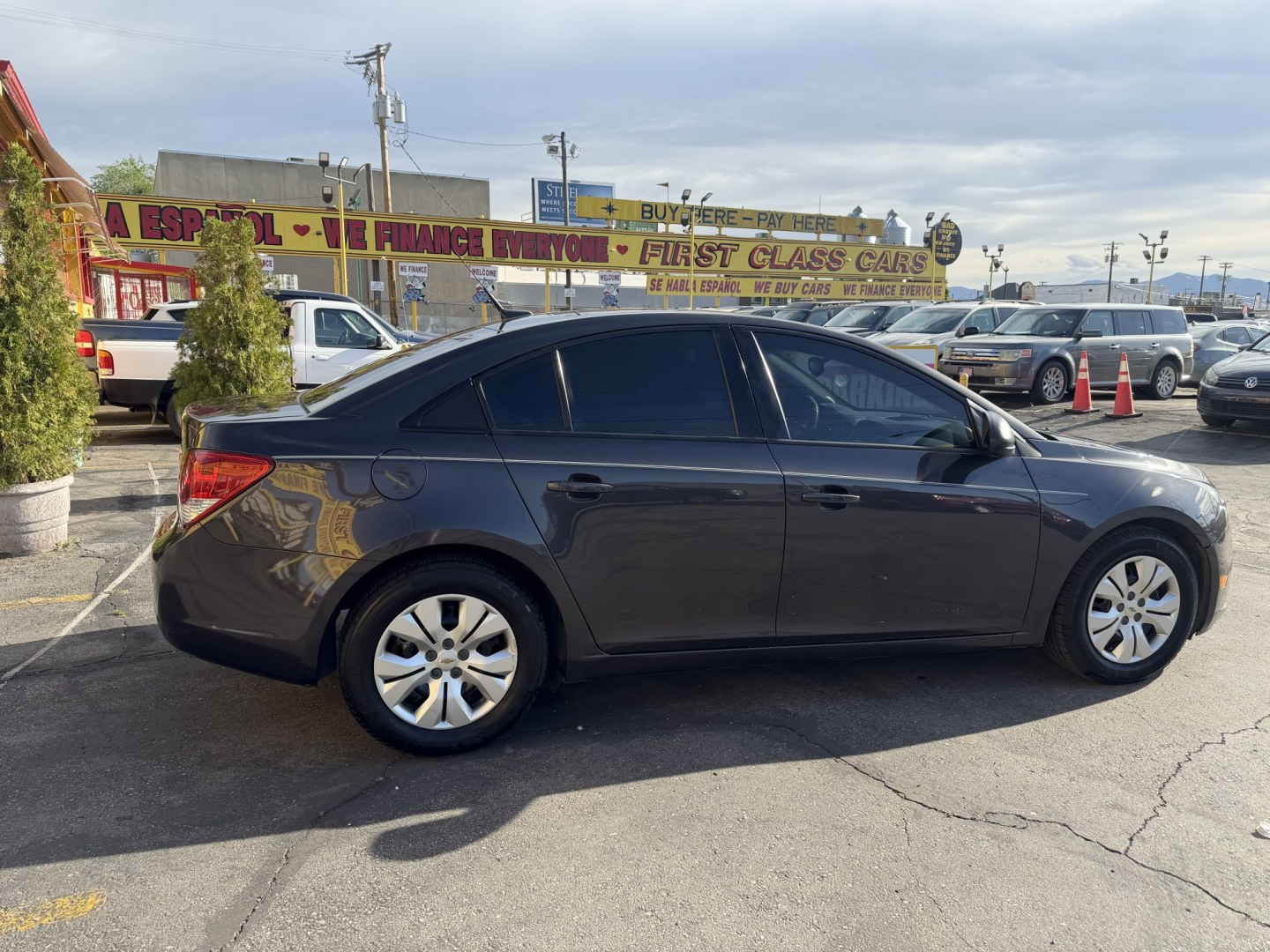 2014 Black /Black Chevrolet Cruze LS Auto (1G1PA5SG9E7) with an 1.8L L4 DOHC 16V engine, 6-Speed Automatic transmission, located at 801 South State Street, Salt Lake City, UT, 84111, (801) 328-0098, 40.751953, -111.888206 - Wow real nice Chevrolet Cruze hard to find with these low miles! Clean title! Great condition this one is a must see for anyone looking for a clean Chevrolet Cruze. Has been meticulously maintained and cared for Carfax shows all the regular service was done and maintained very well! Has passed all i - Photo#7