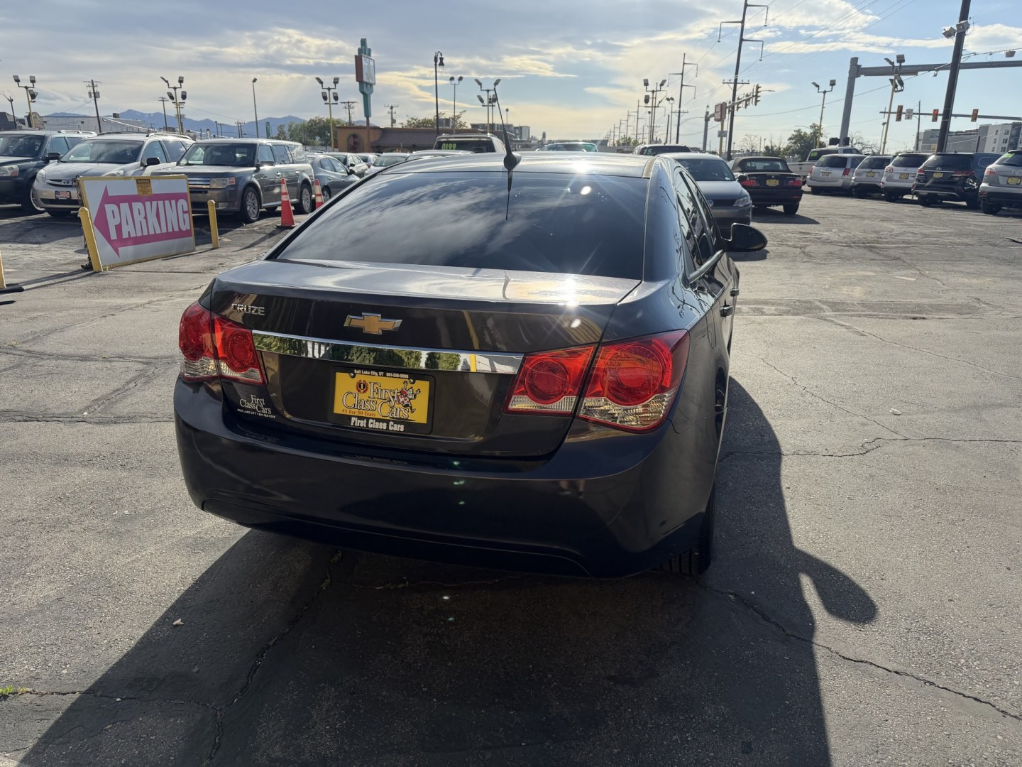 2014 Black /Black Chevrolet Cruze LS Auto (1G1PA5SG9E7) with an 1.8L L4 DOHC 16V engine, 6-Speed Automatic transmission, located at 801 South State Street, Salt Lake City, UT, 84111, (801) 328-0098, 40.751953, -111.888206 - Wow real nice Chevrolet Cruze hard to find with these low miles! Clean title! Great condition this one is a must see for anyone looking for a clean Chevrolet Cruze. Has been meticulously maintained and cared for Carfax shows all the regular service was done and maintained very well! Has passed all i - Photo#9