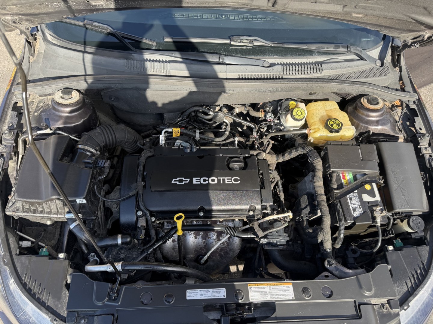 2014 Black /Black Chevrolet Cruze LS Auto (1G1PA5SG9E7) with an 1.8L L4 DOHC 16V engine, 6-Speed Automatic transmission, located at 801 South State Street, Salt Lake City, UT, 84111, (801) 328-0098, 40.751953, -111.888206 - Wow real nice Chevrolet Cruze hard to find with these low miles! Clean title! Great condition this one is a must see for anyone looking for a clean Chevrolet Cruze. Has been meticulously maintained and cared for Carfax shows all the regular service was done and maintained very well! Has passed all i - Photo#31