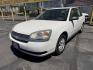 2004 Super White /Tan Chevrolet Malibu LS (1G1ZT528X4F) with an 3.5L V6 OHV 12V engine, 4-Speed Automatic Overdrive transmission, located at 801 South State Street, Salt Lake City, UT, 84111, (801) 328-0098, 40.751953, -111.888206 - Clean title! No reported accidents on Carfax history report! Approved for up to a 5 year warranty that can be added at time of purchase! Passed all inspections and ready for sale! Good reliable affordable transportation to go from point a to point b! Features: ABS Brakes, Air Conditioning, Alloy W - Photo#1