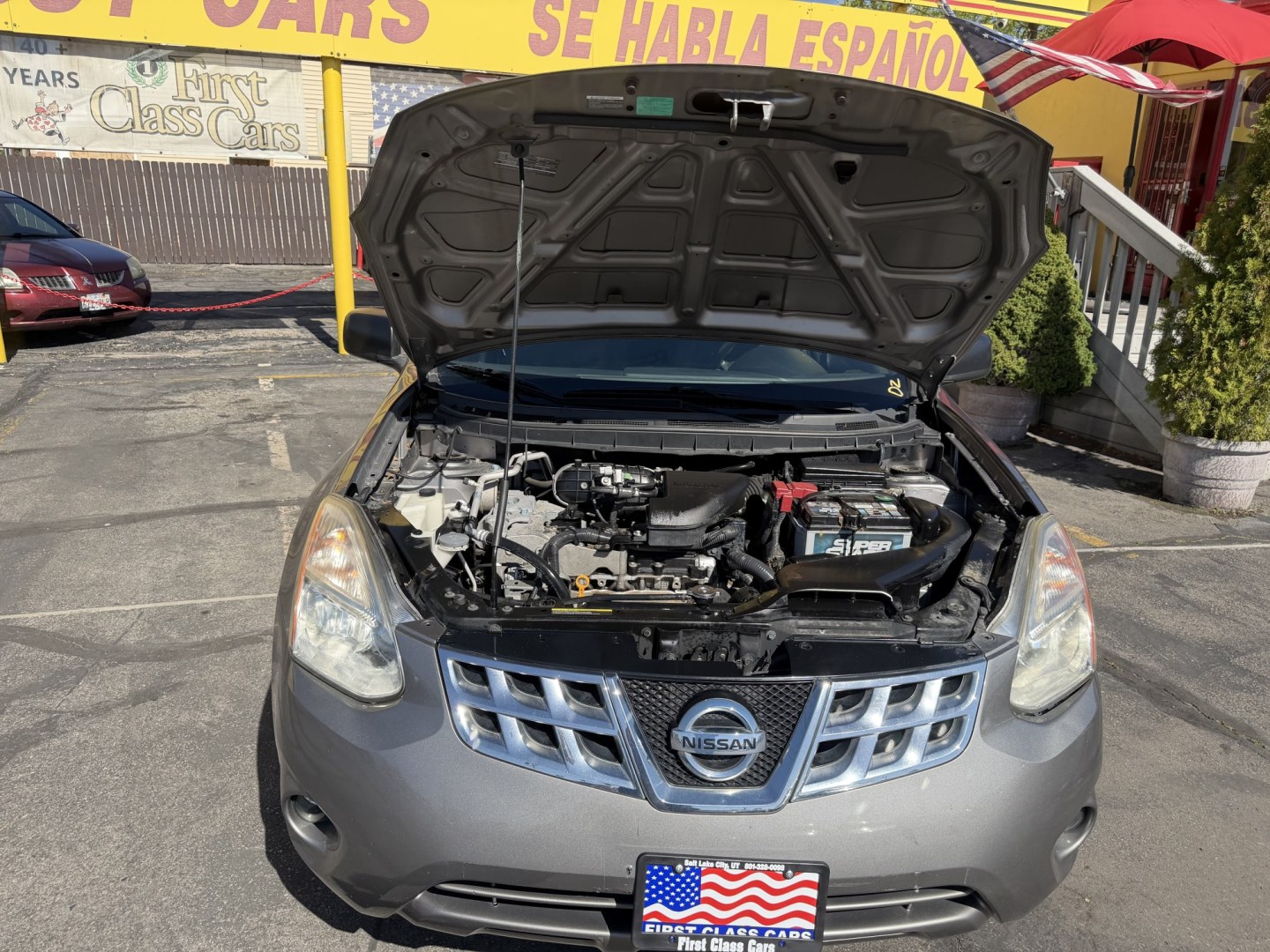 2012 Naples Gold Metallic /Black Nissan Rogue S AWD (JN8AS5MV8CW) with an 2.5L L4 DOHC 16V engine, Continuously Variable Transmission transmission, located at 801 South State Street, Salt Lake City, UT, 84111, (801) 328-0098, 40.751953, -111.888206 - Clean title! No accidents on Carfax! SUV has been maintained Carfax shows regular service and oil changes were done. Approved for up to a 5 year warranty that can be added. Passed all mechanical certifications and inspections and has been approved for an extended warranty. Features: 4WD/AWD, ABS B - Photo#20
