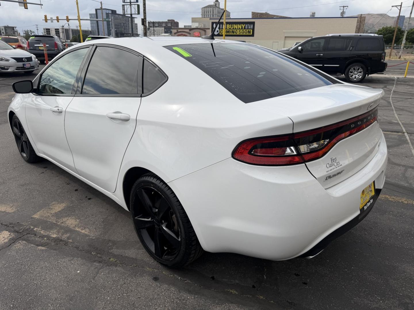 2014 Super White /Black Dodge Dart SXT (1C3CDFBB7ED) with an 2.4L L4 DOHC 16V engine, Automatic transmission, located at 801 South State Street, Salt Lake City, UT, 84111, (801) 328-0098, 40.751953, -111.888206 - Low Miles! Clean title! Affordable transportation with low mileage! Approved for up to a 5 year warranty that can be added at time of purchase. This one is a must see! Very nice! Great gas mileage! Features: ABS Brakes, Air Conditioning, Alloy Wheels, AM/FM Stereo, Automatic Transmission, Auxiliar - Photo#10