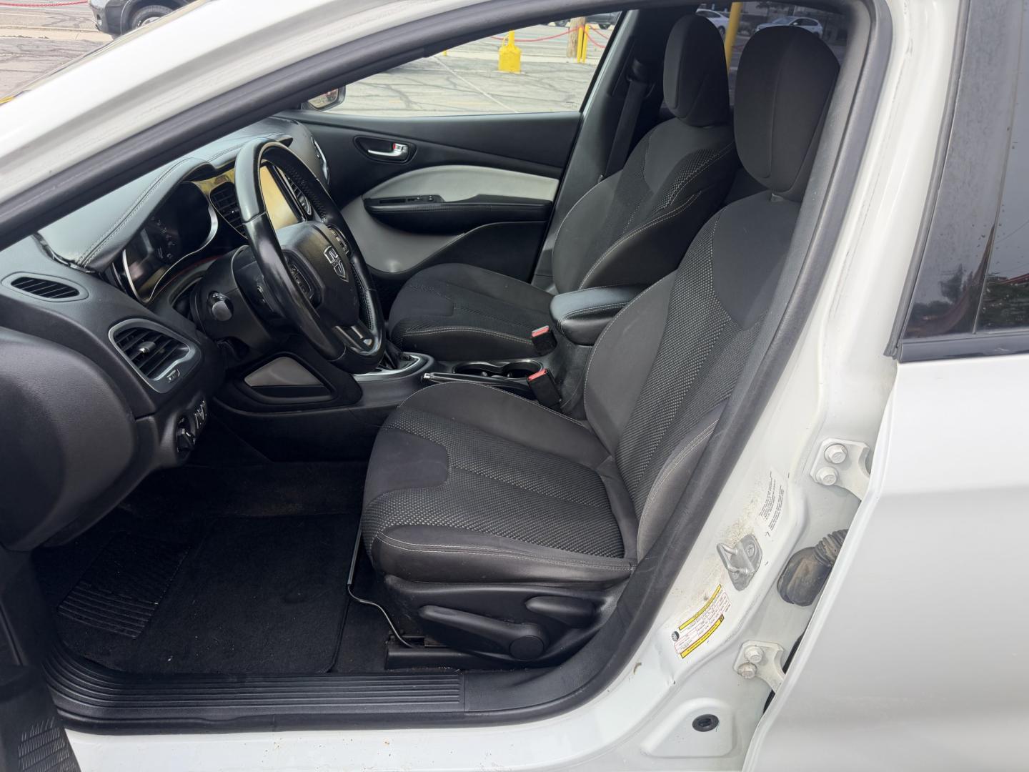 2014 Super White /Black Dodge Dart SXT (1C3CDFBB7ED) with an 2.4L L4 DOHC 16V engine, Automatic transmission, located at 801 South State Street, Salt Lake City, UT, 84111, (801) 328-0098, 40.751953, -111.888206 - Low Miles! Clean title! Affordable transportation with low mileage! Approved for up to a 5 year warranty that can be added at time of purchase. This one is a must see! Very nice! Great gas mileage! Features: ABS Brakes, Air Conditioning, Alloy Wheels, AM/FM Stereo, Automatic Transmission, Auxiliar - Photo#14
