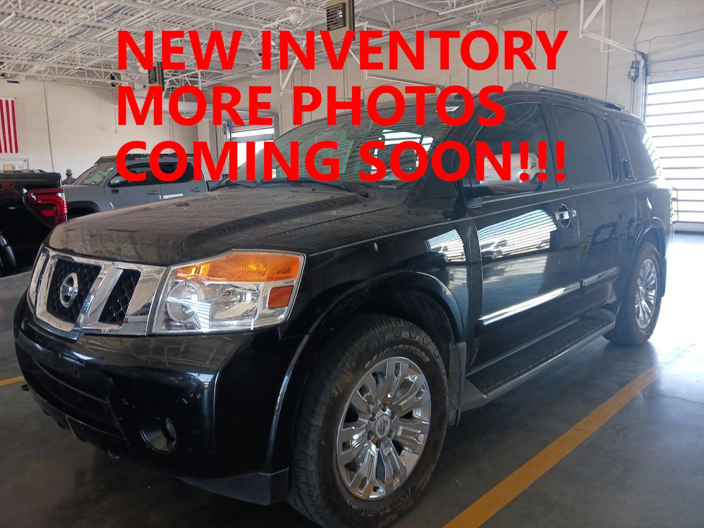 2015 Black /Black Nissan Armada SL 4WD (5N1BA0NC3FN) with an 5.6L V8 DOHC 32V FFV engine, 5-Speed Automatic transmission, located at 801 South State Street, Salt Lake City, UT, 84111, (801) 328-0098, 40.751953, -111.888206 - Immaculate inside and out! Super Clean! Clean Title no accidents! Must see for anyone looking for a clean Armada with 4x4. Approved for up to a 5 year warranty that can be added onto the vehicle at time of sale. Passed all emissions and has been inspected by a certified mechanic and approved for up - Photo#0