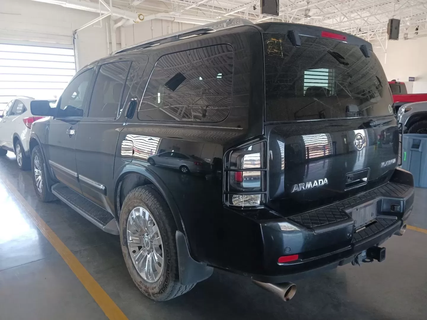 2015 Black /Black Nissan Armada SL 4WD (5N1BA0NC3FN) with an 5.6L V8 DOHC 32V FFV engine, 5-Speed Automatic transmission, located at 801 South State Street, Salt Lake City, UT, 84111, (801) 328-0098, 40.751953, -111.888206 - Immaculate inside and out! Super Clean! Clean Title no accidents! Must see for anyone looking for a clean Armada with 4x4. Approved for up to a 5 year warranty that can be added onto the vehicle at time of sale. Passed all emissions and has been inspected by a certified mechanic and approved for up - Photo#1