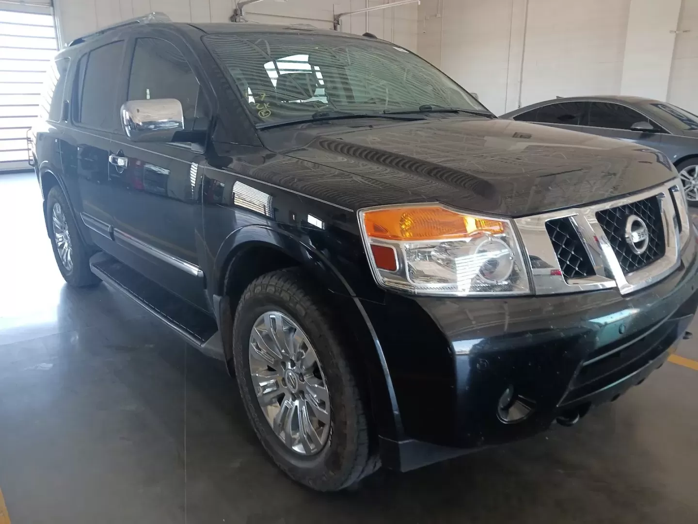 2015 Black /Black Nissan Armada SL 4WD (5N1BA0NC3FN) with an 5.6L V8 DOHC 32V FFV engine, 5-Speed Automatic transmission, located at 801 South State Street, Salt Lake City, UT, 84111, (801) 328-0098, 40.751953, -111.888206 - Immaculate inside and out! Super Clean! Clean Title no accidents! Must see for anyone looking for a clean Armada with 4x4. Approved for up to a 5 year warranty that can be added onto the vehicle at time of sale. Passed all emissions and has been inspected by a certified mechanic and approved for up - Photo#2