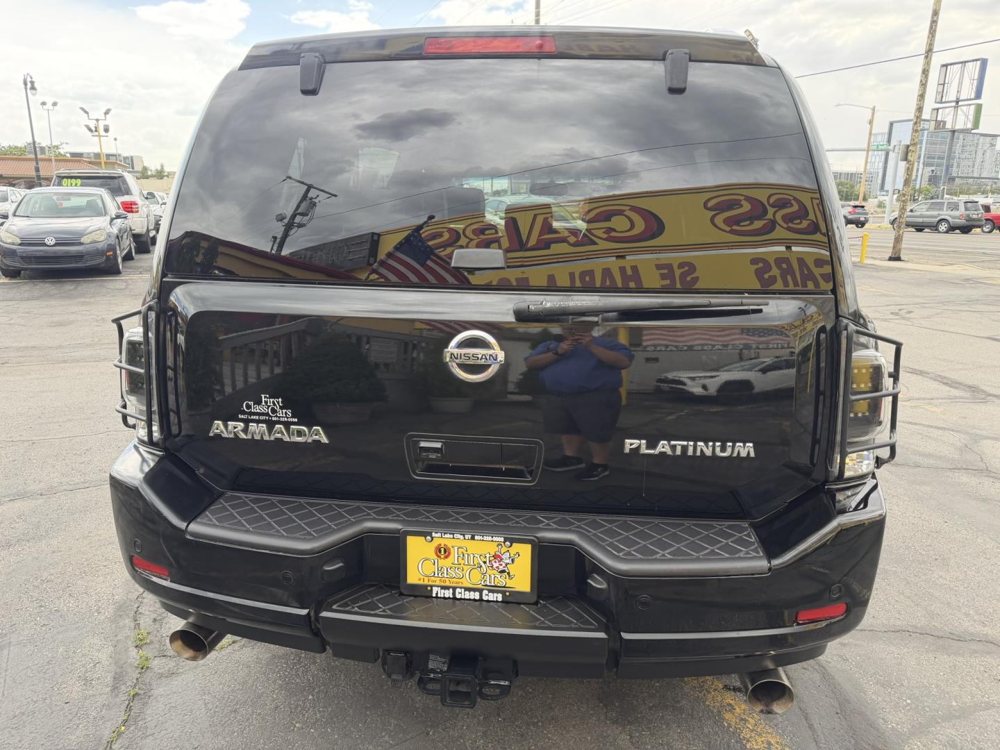 2015 Black /Black Nissan Armada SL 4WD (5N1BA0NC3FN) with an 5.6L V8 DOHC 32V FFV engine, 5-Speed Automatic transmission, located at 801 South State Street, Salt Lake City, UT, 84111, (801) 328-0098, 40.751953, -111.888206 - Immaculate inside and out! Super Clean! Clean Title no accidents! Must see for anyone looking for a clean Armada with 4x4. Approved for up to a 5 year warranty that can be added onto the vehicle at time of sale. Passed all emissions and has been inspected by a certified mechanic and approved for up - Photo#6