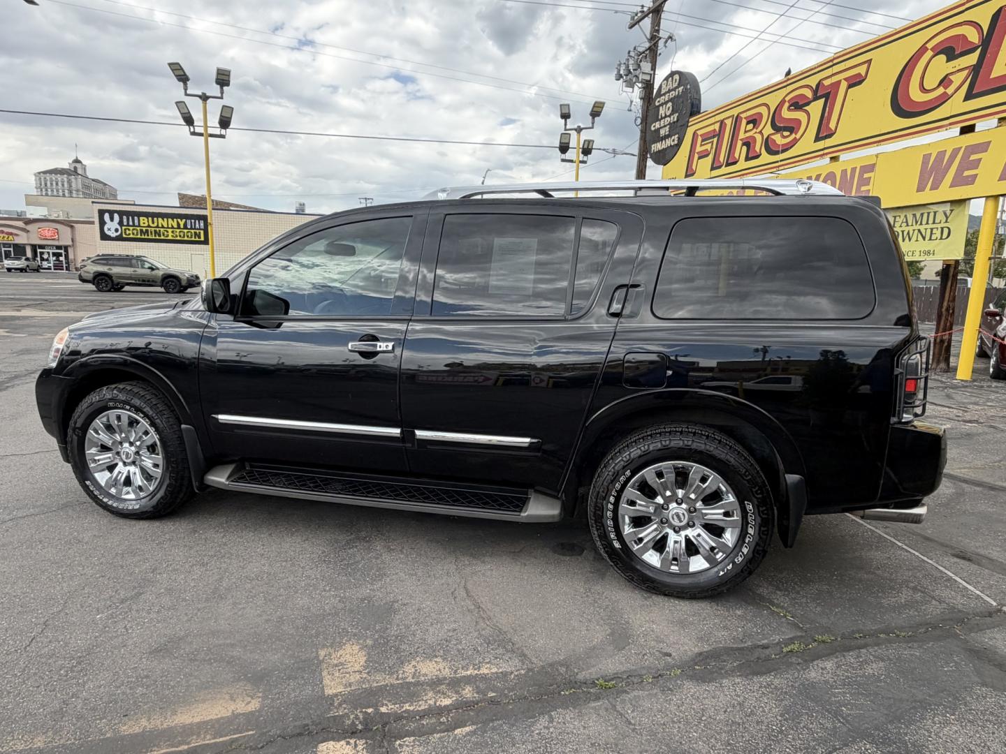 2015 Black /Black Nissan Armada SL 4WD (5N1BA0NC3FN) with an 5.6L V8 DOHC 32V FFV engine, 5-Speed Automatic transmission, located at 801 South State Street, Salt Lake City, UT, 84111, (801) 328-0098, 40.751953, -111.888206 - Immaculate inside and out! Super Clean! Clean Title no accidents! Must see for anyone looking for a clean Armada with 4x4. Approved for up to a 5 year warranty that can be added onto the vehicle at time of sale. Passed all emissions and has been inspected by a certified mechanic and approved for up - Photo#9
