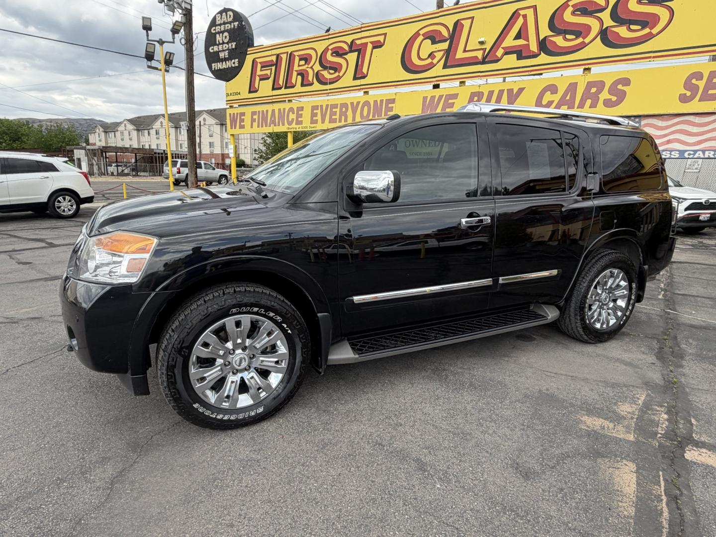 2015 Black /Black Nissan Armada SL 4WD (5N1BA0NC3FN) with an 5.6L V8 DOHC 32V FFV engine, 5-Speed Automatic transmission, located at 801 South State Street, Salt Lake City, UT, 84111, (801) 328-0098, 40.751953, -111.888206 - Immaculate inside and out! Super Clean! Clean Title no accidents! Must see for anyone looking for a clean Armada with 4x4. Approved for up to a 5 year warranty that can be added onto the vehicle at time of sale. Passed all emissions and has been inspected by a certified mechanic and approved for up - Photo#11