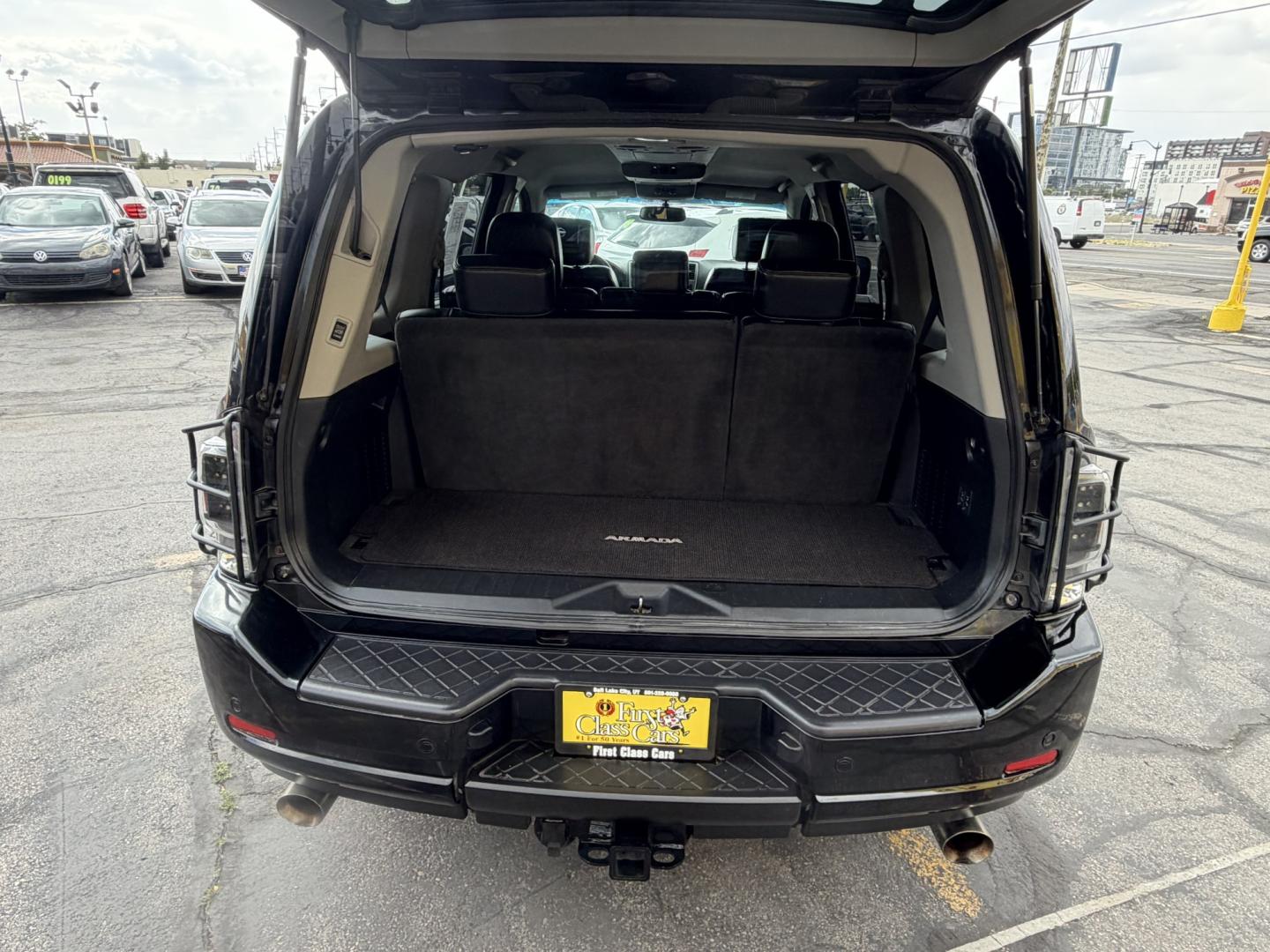 2015 Black /Black Nissan Armada SL 4WD (5N1BA0NC3FN) with an 5.6L V8 DOHC 32V FFV engine, 5-Speed Automatic transmission, located at 801 South State Street, Salt Lake City, UT, 84111, (801) 328-0098, 40.751953, -111.888206 - Immaculate inside and out! Super Clean! Clean Title no accidents! Must see for anyone looking for a clean Armada with 4x4. Approved for up to a 5 year warranty that can be added onto the vehicle at time of sale. Passed all emissions and has been inspected by a certified mechanic and approved for up - Photo#29
