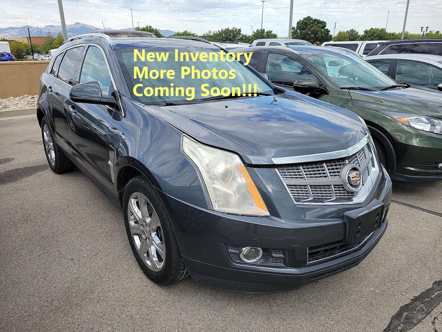 2012 Sterling Gray Metallic /Black Cadillac SRX Premium (3GYFNCE38CS) with an 3.6L V6 DOHC 24V FFV engine, 6-Speed Automatic transmission, located at 801 South State Street, Salt Lake City, UT, 84111, (801) 328-0098, 40.751953, -111.888206 - Clean Title! Clean Carfax! Carfax shows no accidents and regular service was performed and maintained. Beautiful 2012 Cadillac SRX Premium loaded with luxury options and comfort features! Great luxury SUV for commuting, road trips, or winter driving with plenty of space and premium styling. Passed a - Photo#0