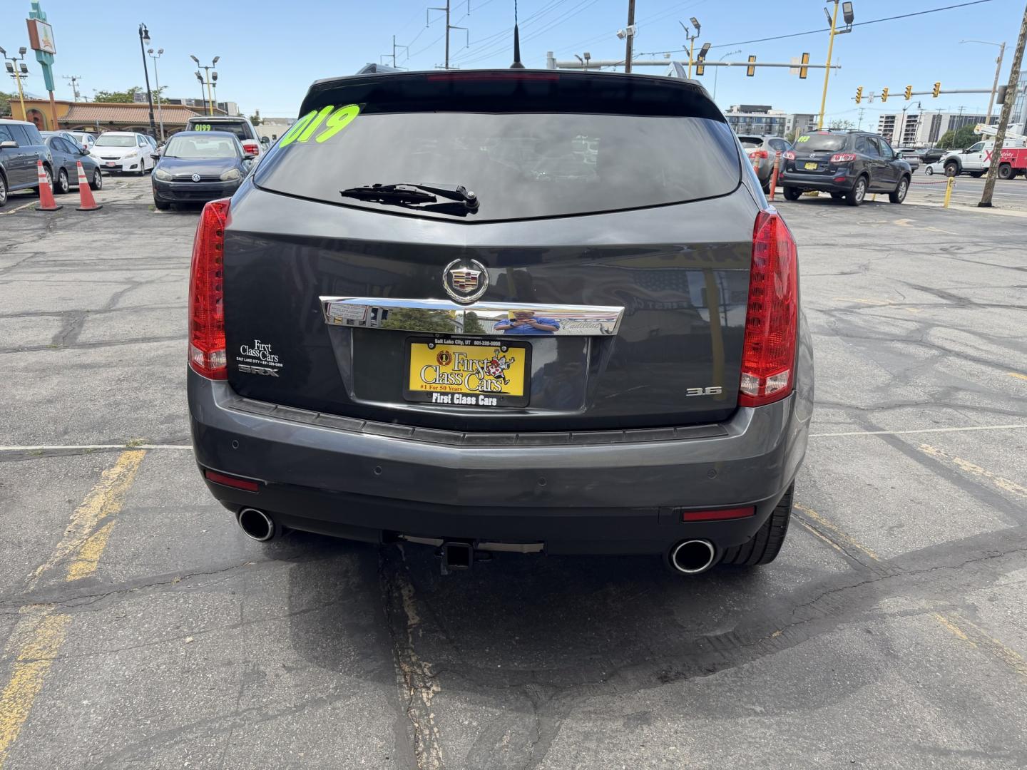 2012 Sterling Gray Metallic /Black Cadillac SRX Premium (3GYFNCE38CS) with an 3.6L V6 DOHC 24V FFV engine, 6-Speed Automatic transmission, located at 801 South State Street, Salt Lake City, UT, 84111, (801) 328-0098, 40.751953, -111.888206 - Clean Title! Clean Carfax! Carfax shows no accidents and regular service was performed and maintained. Beautiful 2012 Cadillac SRX Premium loaded with luxury options and comfort features! Great luxury SUV for commuting, road trips, or winter driving with plenty of space and premium styling. Passed a - Photo#8