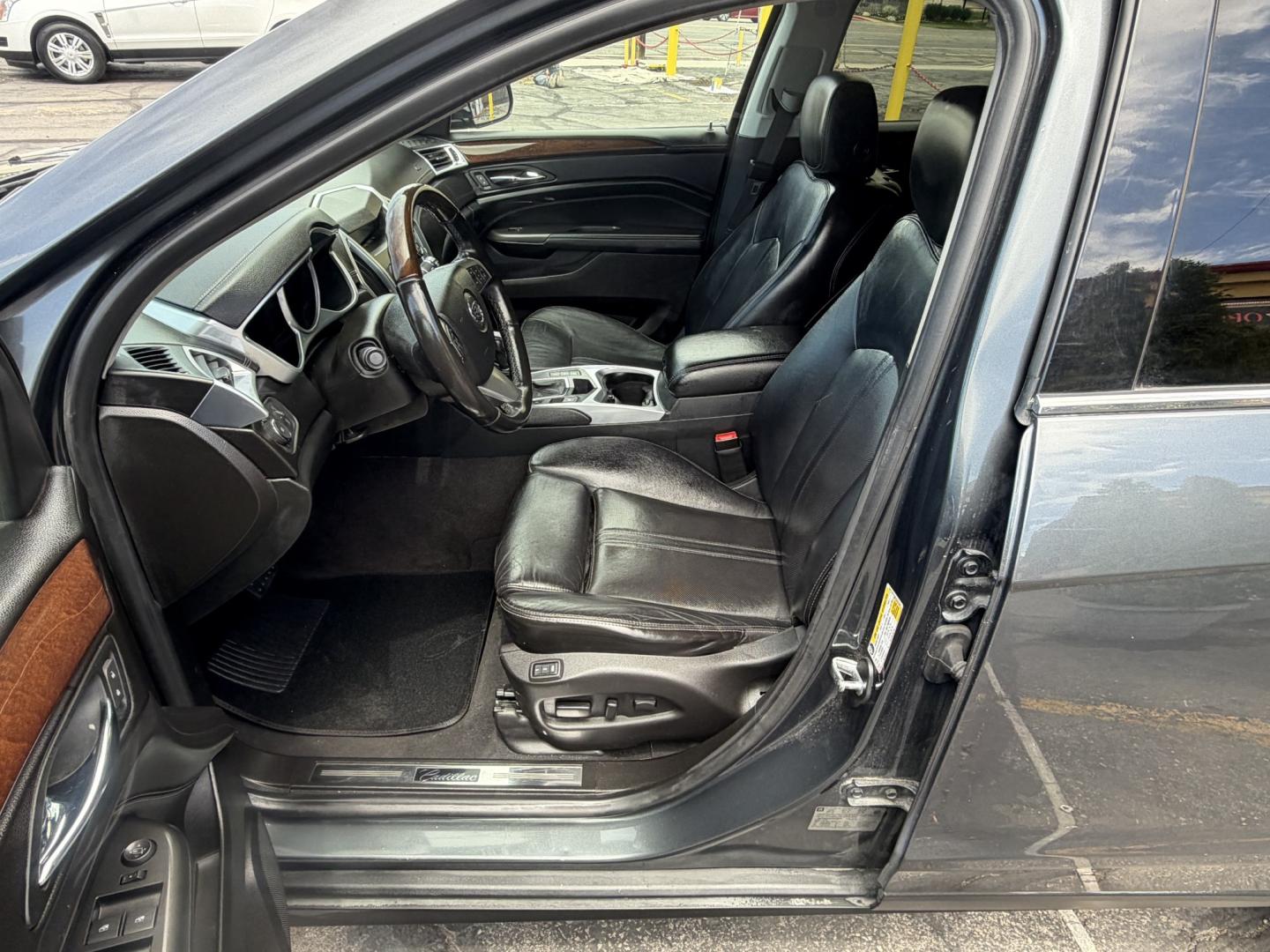 2012 Sterling Gray Metallic /Black Cadillac SRX Premium (3GYFNCE38CS) with an 3.6L V6 DOHC 24V FFV engine, 6-Speed Automatic transmission, located at 801 South State Street, Salt Lake City, UT, 84111, (801) 328-0098, 40.751953, -111.888206 - Clean Title! Clean Carfax! Carfax shows no accidents and regular service was performed and maintained. Beautiful 2012 Cadillac SRX Premium loaded with luxury options and comfort features! Great luxury SUV for commuting, road trips, or winter driving with plenty of space and premium styling. Passed a - Photo#16