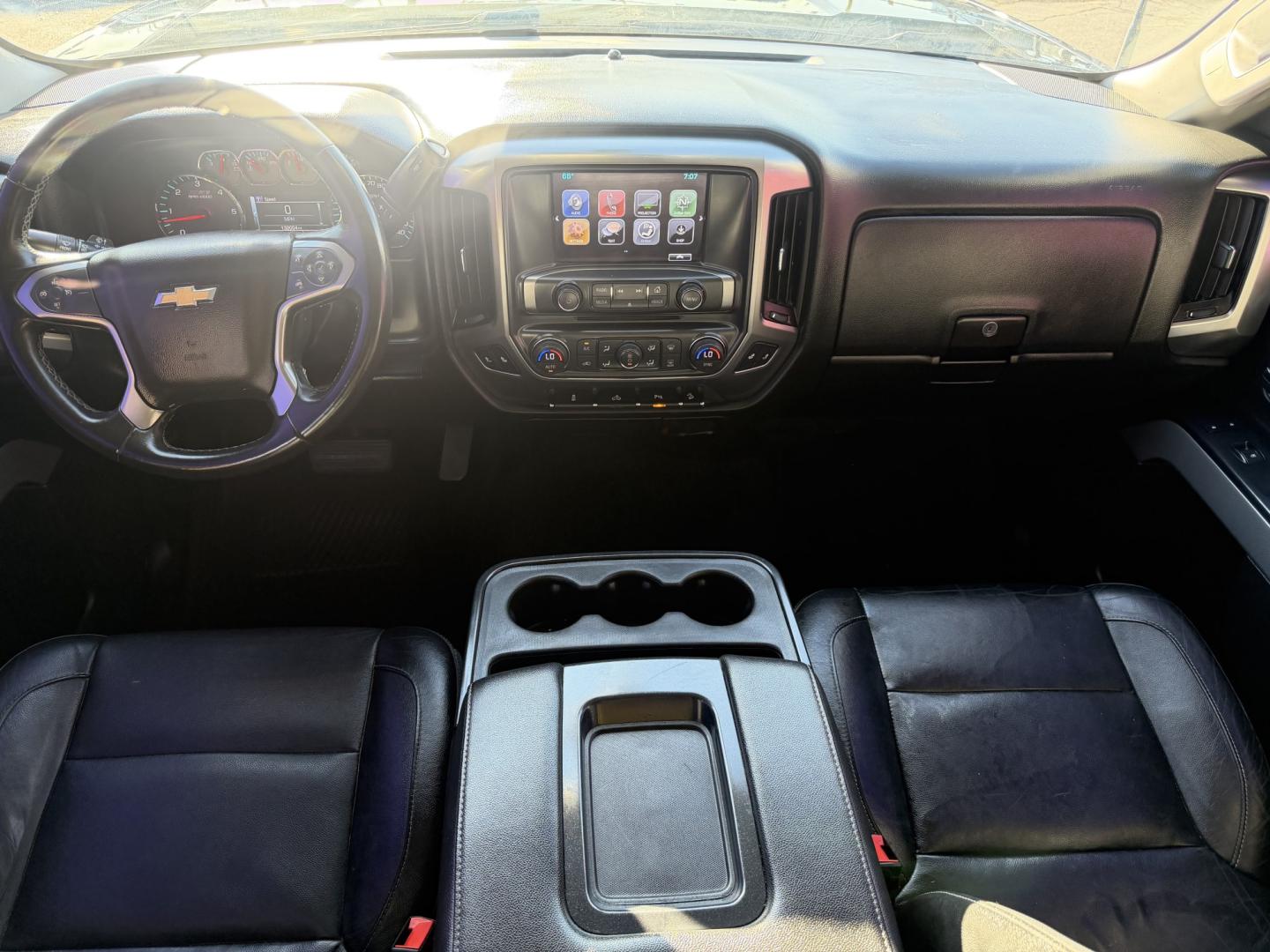 2017 Black /Black Chevrolet Silverado 1500 Z71 LT Double Cab 4WD (1GCVKREC2HZ) with an 5.3L V8 OHV 16V engine, 6A transmission, located at 801 South State Street, Salt Lake City, UT, 84111, (801) 328-0098, 40.751953, -111.888206 - Seats up to 6 People! Folding Armrest! Clean Title! Clean Carfax! Carfax shows no accidents and only 2 previous owners. This truck was a new car dealer trade-in and has been regularly serviced and maintained. Absolutely immaculate 2017 Chevrolet Silverado 1500 LT with the highly desirable Z71 Packag - Photo#15