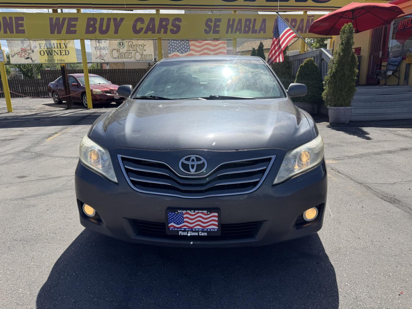 2011 Platinum Gray Metallic /Gray Toyota Camry LE V6 6-Spd AT (4T1BK3EK6BU) with an 3.5L V6 DOHC 24V engine, 6-Speed Automatic transmission, located at 801 South State Street, Salt Lake City, UT, 84111, (801) 328-0098, 40.751953, -111.888206 - Looking for a reliable, comfortable, and fuel-efficient sedan? This 2011 Toyota Camry is an excellent choice! Known for its legendary Toyota dependability, smooth ride, and low cost of ownership, the Camry remains one of the most sought-after sedans on the road today. This Camry comes loaded with p - Photo#1