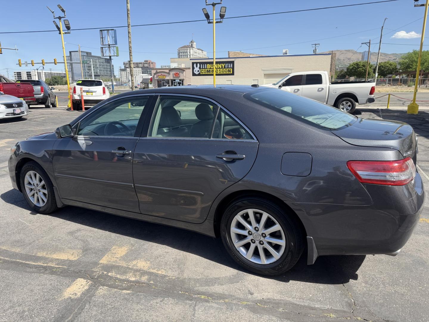 2011 Platinum Gray Metallic /Gray Toyota Camry LE V6 6-Spd AT (4T1BK3EK6BU) with an 3.5L V6 DOHC 24V engine, 6-Speed Automatic transmission, located at 801 South State Street, Salt Lake City, UT, 84111, (801) 328-0098, 40.751953, -111.888206 - Looking for a reliable, comfortable, and fuel-efficient sedan? This 2011 Toyota Camry is an excellent choice! Known for its legendary Toyota dependability, smooth ride, and low cost of ownership, the Camry remains one of the most sought-after sedans on the road today. This Camry comes loaded with p - Photo#8