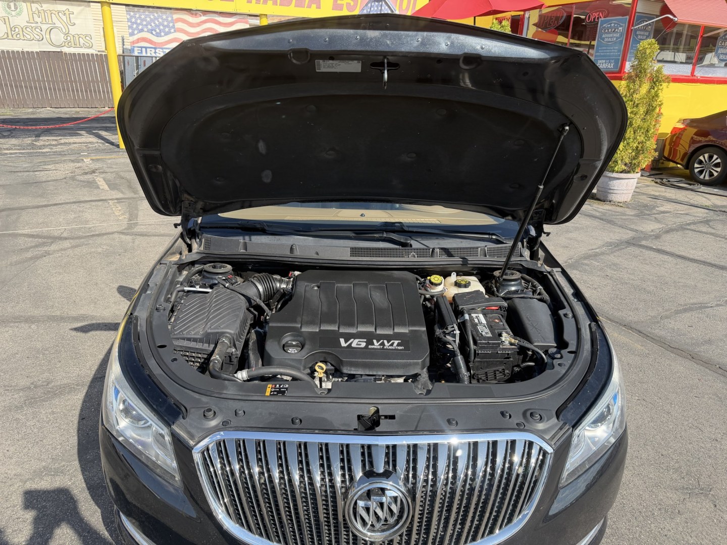 2014 Black /Brown Buick LaCrosse Leather Package (1G4GB5G37EF) with an 3.6L V6 DOHC 24V FFV engine, 6-Speed Automatic transmission, located at 801 South State Street, Salt Lake City, UT, 84111, (801) 328-0098, 40.751953, -111.888206 - Wow immaculate condition inside and out! This is a must see! Low miles only 96,652 that is very low for the year! Come in today and see for yourself how nice this Buick Lacrosse is! Approved for up to a 5 year warranty and passed all inspections! Clean title! Features: Leather-appointed seating,- Photo#21