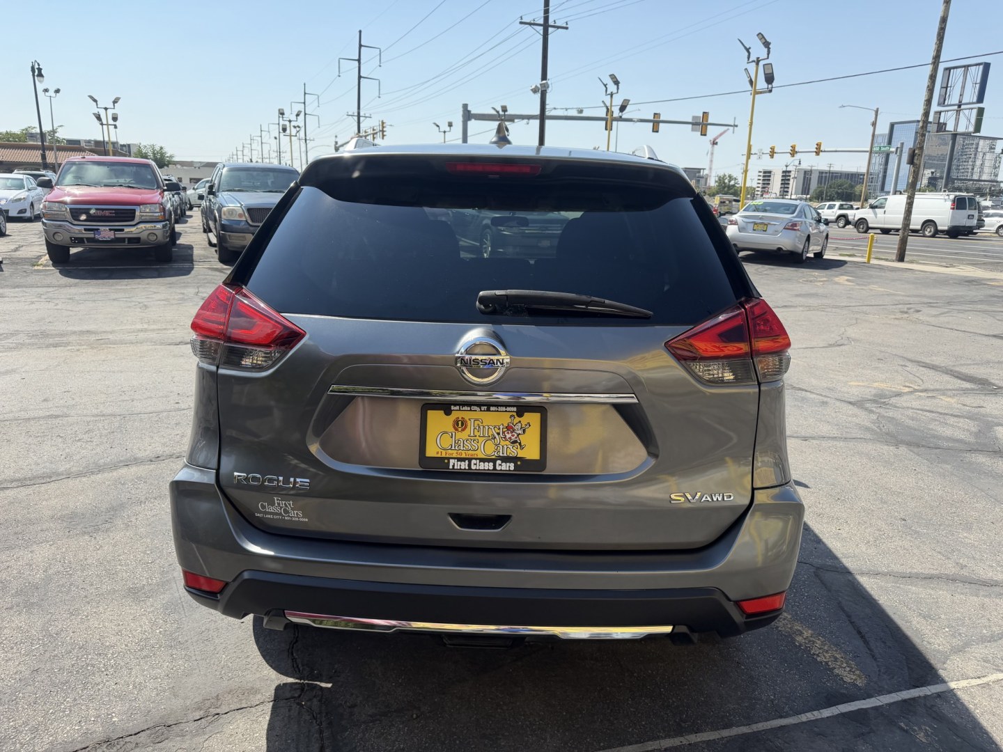 2017 Platinum Gray Metallic /Black Nissan Rogue S AWD (KNMAT2MV2HP) with an 2.5L L4 DOHC 16V engine, CVT transmission, located at 801 South State Street, Salt Lake City, UT, 84111, (801) 328-0098, 40.751953, -111.888206 - Clean title! Excellent condition inside and out! Perfect AWD SUV for all year around! Good gas mileage suv City: 25 MPG Highway: 32 MPG Combined Average: 27 MPG. Approved for up to a 5 year warranty and passed all inspections already! Features: A/C, Dual-Zone Automatic Climate Control, Cruise Cont- Photo#6