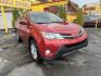 2013 Flame Red /BLACK Toyota RAV4 XLE AWD (2T3RFREV9DW) with an 2.5L L4 DOHC 16V engine, 6A transmission, located at 801 South State Street, Salt Lake City, UT, 84111, (801) 328-0098, 40.751953, -111.888206 - Clean title! Immaculate condition inside and out! Carfax shows no accidents this suv has been meticulously maintained and cared for and had regular oil changes and service performed over 35 service records reported to Carfax that show regular maintenance. Approved for up to a 5 year warranty that co- Photo#3