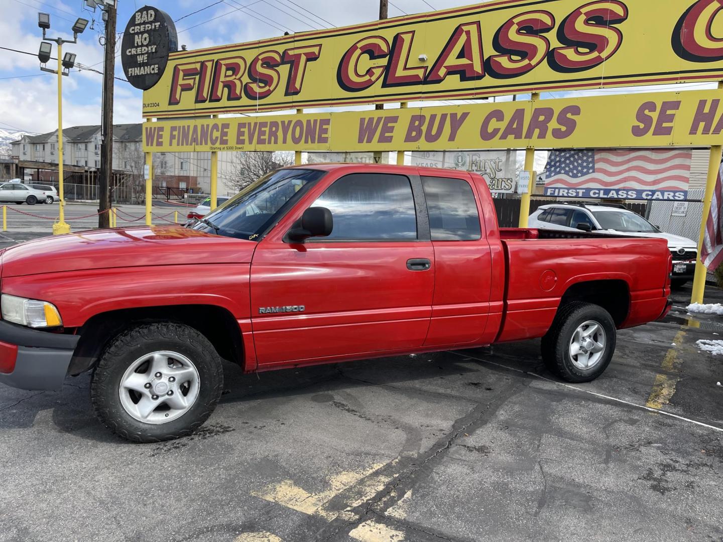 1998 Flame Red /Gray Cloth Dodge Ram 1500 Sport Quad Cab (3B7HC13Y4WG) with an 5.2L V8 engine, Automatic transmission, located at 801 South State Street, Salt Lake City, UT, 84111, (801) 328-0098, 40.751953, -111.888206 - Vehicle Features:Sport Model, Club Cab 4 Door, 5.2L V8, 6 Passenger Seating, Automatic Transmission, ABS Brakes, Cruise Control, Air Conditioning, AM-FM Stereo, CD Player, AUX Audio Input, Power Windows, Power Locks, Power Mirrors, Privacy Glass, Alloy Wheels Our service department is OPEN DAILY to - Photo#7