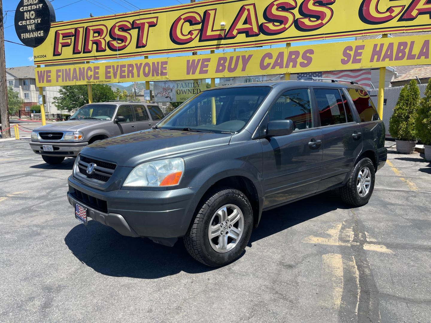 2003 Sagebrush Pearl /Gray Cloth Honda Pilot EX (2HKYF184X3H) with an 3.5L V6 engine, Automatic transmission, located at 801 South State Street, Salt Lake City, UT, 84111, (801) 328-0098, 40.751953, -111.888206 - Life is crazy. Now is the time to buy! All of our prices are just dollars above our cost. These prices will change as soon as life isn't so crazy. So please call or come in. We are here to save you a lot of money! Our service department is OPEN DAILY to help with any of your service needs. - Photo#0
