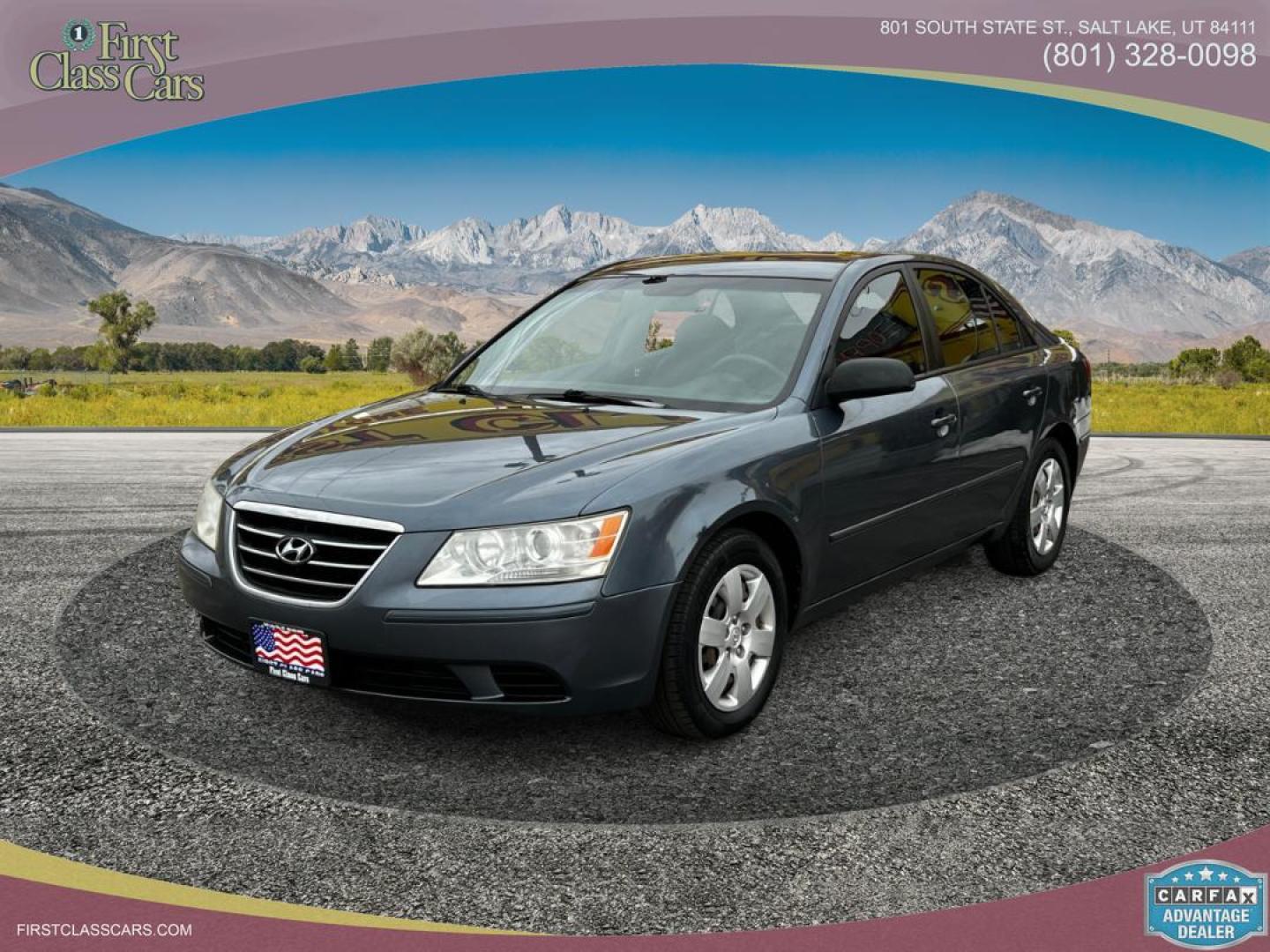 2009 Mistic Blue Metallic /Gray Cloth Hyundai Sonata GLS (5NPET46C99H) with an 2.4L I4 engine, Automatic transmission, located at 801 South State Street, Salt Lake City, UT, 84111, (801) 328-0098, 40.751953, -111.888206 - Clean Title!! Extra clean!! Immaculate condition!! Free Carfax!! Must see!! Warranty available!! Free Carfax!!! Vehicle Features:GLS Model, ABS Brakes, Air Conditioning, AM-FM Stereo, Automatic Transmission, Auxiliary Audio Input, CD Audio, Cloth Seats, Cruise Control, Overhead Airbags, Power L - Photo#0