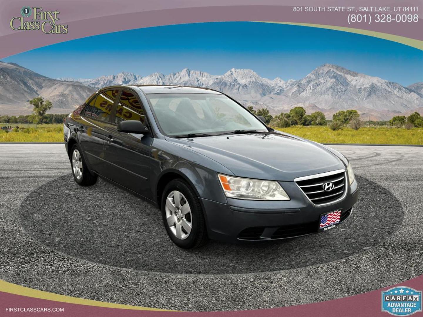 2009 Mistic Blue Metallic /Gray Cloth Hyundai Sonata GLS (5NPET46C99H) with an 2.4L I4 engine, Automatic transmission, located at 801 South State Street, Salt Lake City, UT, 84111, (801) 328-0098, 40.751953, -111.888206 - Clean Title!! Extra clean!! Immaculate condition!! Free Carfax!! Must see!! Warranty available!! Free Carfax!!! Vehicle Features:GLS Model, ABS Brakes, Air Conditioning, AM-FM Stereo, Automatic Transmission, Auxiliary Audio Input, CD Audio, Cloth Seats, Cruise Control, Overhead Airbags, Power L - Photo#4