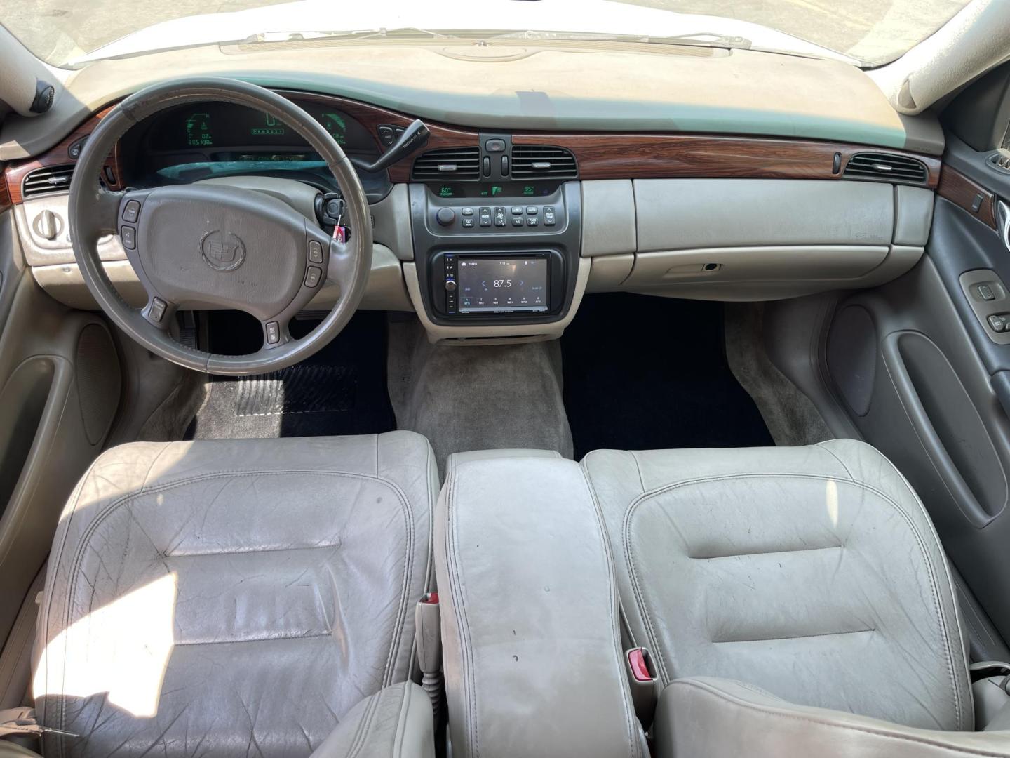 2003 Galaxy Silver Metallic /Gray Leather Cadillac Deville (1G6KD54Y13U) with an 4.6L V8 engine, Automatic transmission, located at 801 South State Street, Salt Lake City, UT, 84111, (801) 328-0098, 40.751953, -111.888206 - Clean Title!! Extra clean!! Immaculate condition!! Free Carfax!! Must see!! Warranty available!! Free Carfax!!! Vehicle Features: Alloy Wheels, AM-FM Radio, CD Player, Cruise Control, Leather Interior, Power Locks, Power Mirrors, Power Seats, Power Steering, Power Windows, Rear Window Defroster - Photo#12