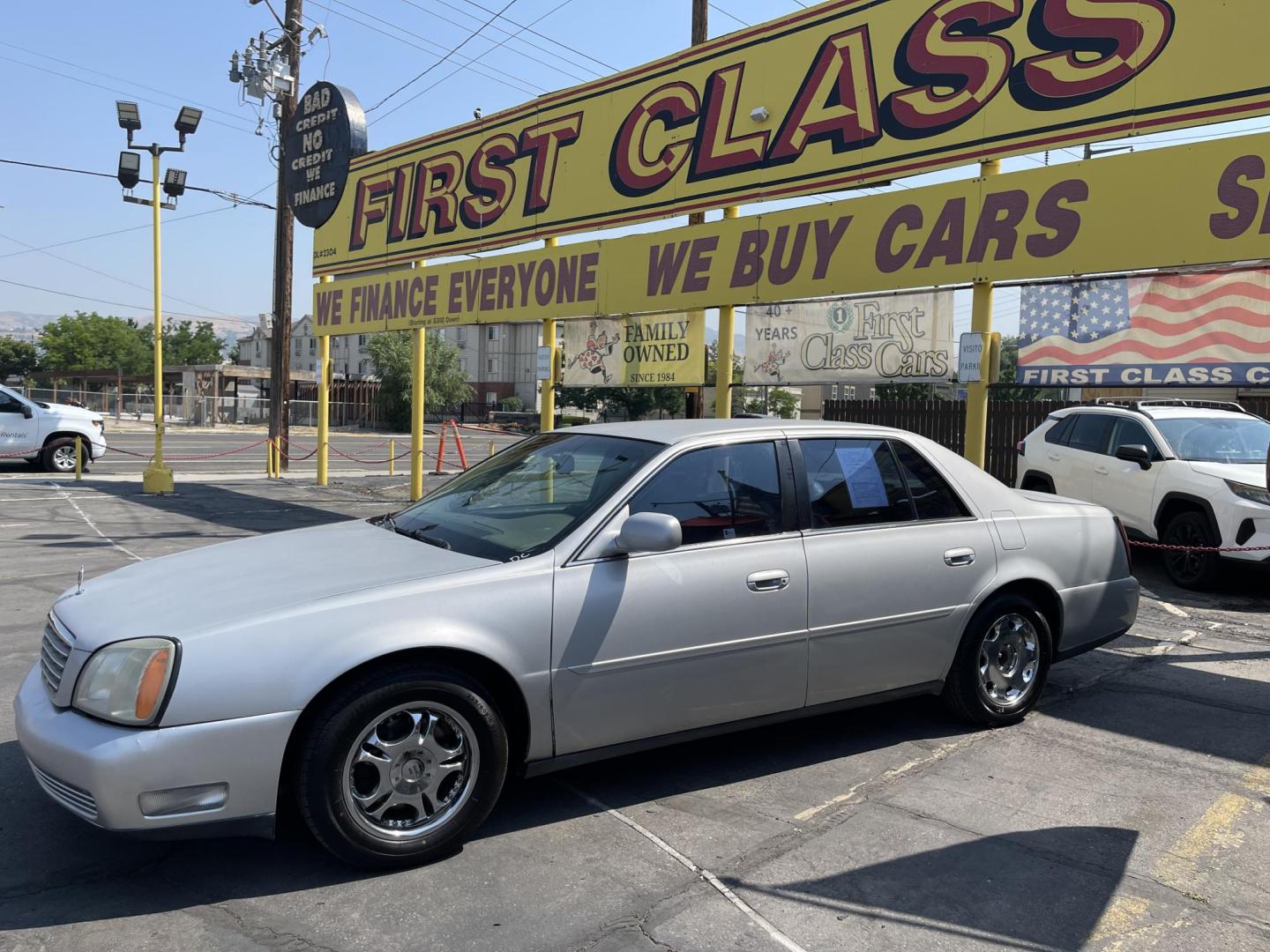 2003 Galaxy Silver Metallic /Gray Leather Cadillac Deville (1G6KD54Y13U) with an 4.6L V8 engine, Automatic transmission, located at 801 South State Street, Salt Lake City, UT, 84111, (801) 328-0098, 40.751953, -111.888206 - Clean Title!! Extra clean!! Immaculate condition!! Free Carfax!! Must see!! Warranty available!! Free Carfax!!! Vehicle Features: Alloy Wheels, AM-FM Radio, CD Player, Cruise Control, Leather Interior, Power Locks, Power Mirrors, Power Seats, Power Steering, Power Windows, Rear Window Defroster - Photo#8