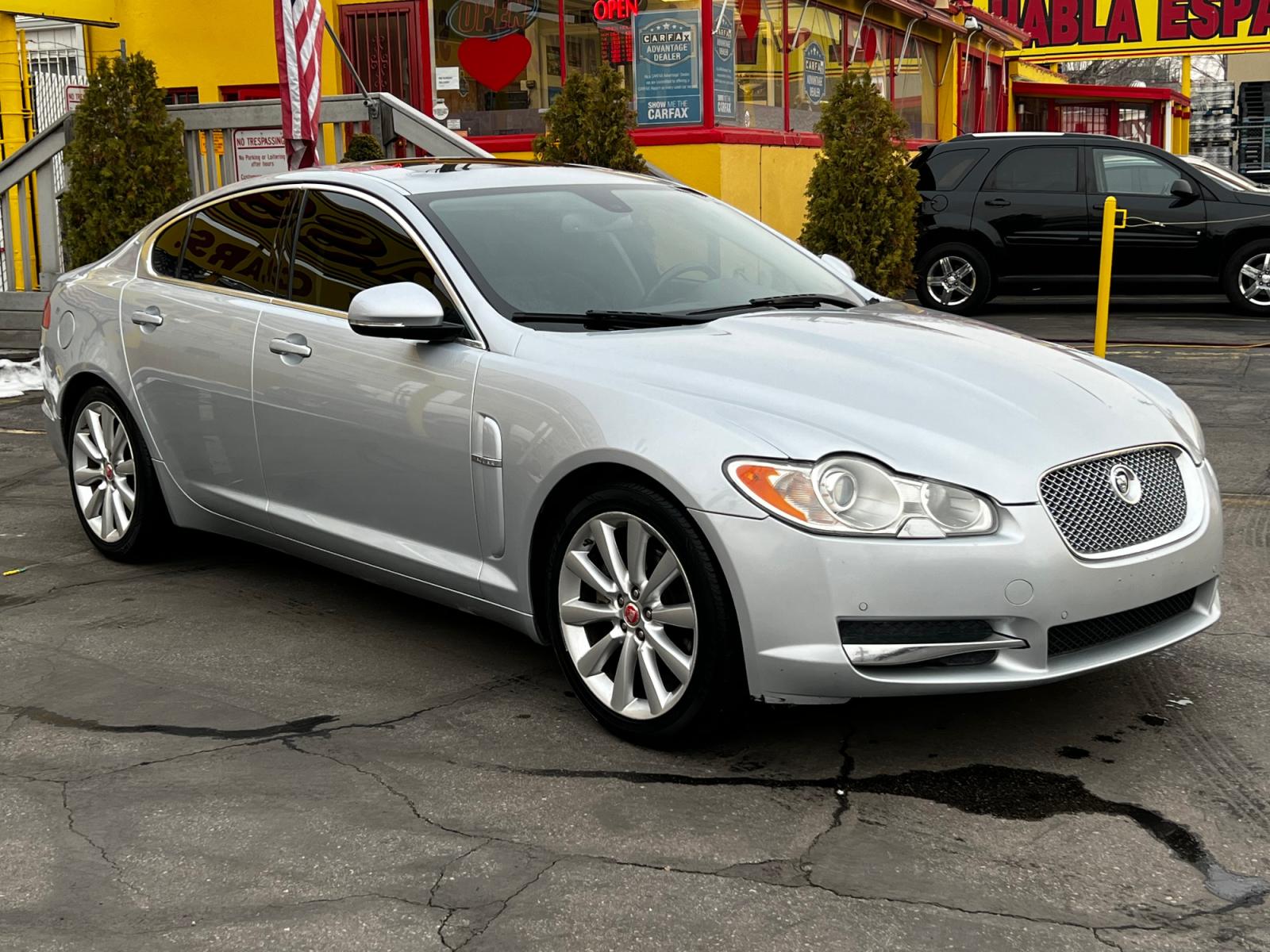 2010 Liquid Silver Metallic /Black Leather Jaguar XF Luxury (SAJWA0FA2AH) with an 4.2L V8 engine, Automatic transmission, located at 801 South State Street, Salt Lake City, UT, 84111, (801) 328-0098, 40.751953, -111.888206 - Life is crazy. Now is the time to buy! All of our prices are just dollars above our cost. These prices will change as soon as life isn't so crazy. So please call or come in. We are here to save you a lot of money! Our service department is OPEN DAILY to help with any of your service needs. Ple - Photo #4