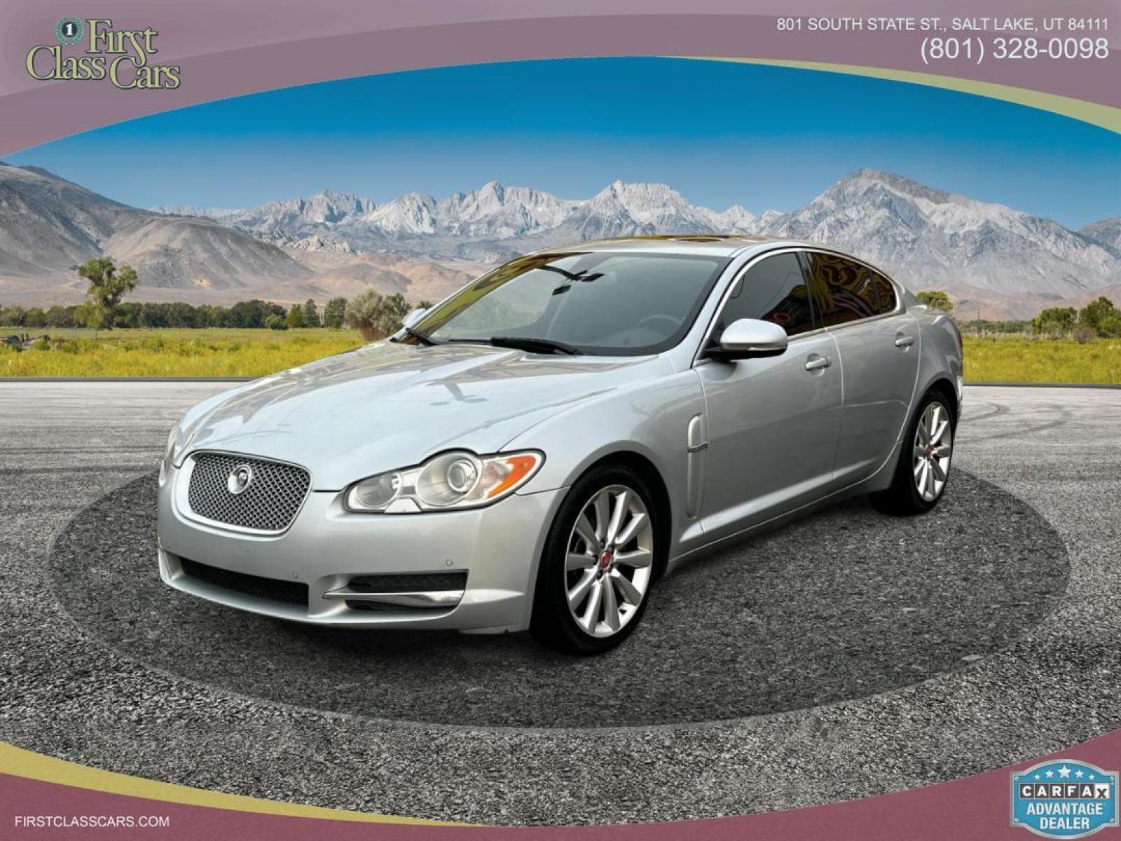 2010 Liquid Silver Metallic /Black Leather Jaguar XF Luxury (SAJWA0FA2AH) with an 4.2L V8 engine, Automatic transmission, located at 801 South State Street, Salt Lake City, UT, 84111, (801) 328-0098, 40.751953, -111.888206 - Life is crazy. Now is the time to buy! All of our prices are just dollars above our cost. These prices will change as soon as life isn't so crazy. So please call or come in. We are here to save you a lot of money! Our service department is OPEN DAILY to help with any of your service needs. Ple - Photo #0