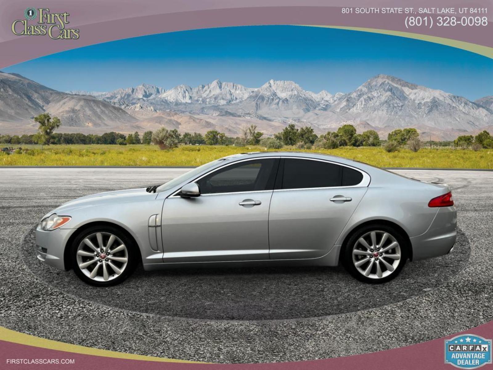 2010 Liquid Silver Metallic /Black Leather Jaguar XF Luxury (SAJWA0FA2AH) with an 4.2L V8 engine, Automatic transmission, located at 801 South State Street, Salt Lake City, UT, 84111, (801) 328-0098, 40.751953, -111.888206 - Life is crazy. Now is the time to buy! All of our prices are just dollars above our cost. These prices will change as soon as life isn't so crazy. So please call or come in. We are here to save you a lot of money! Our service department is OPEN DAILY to help with any of your service needs. Ple - Photo #1