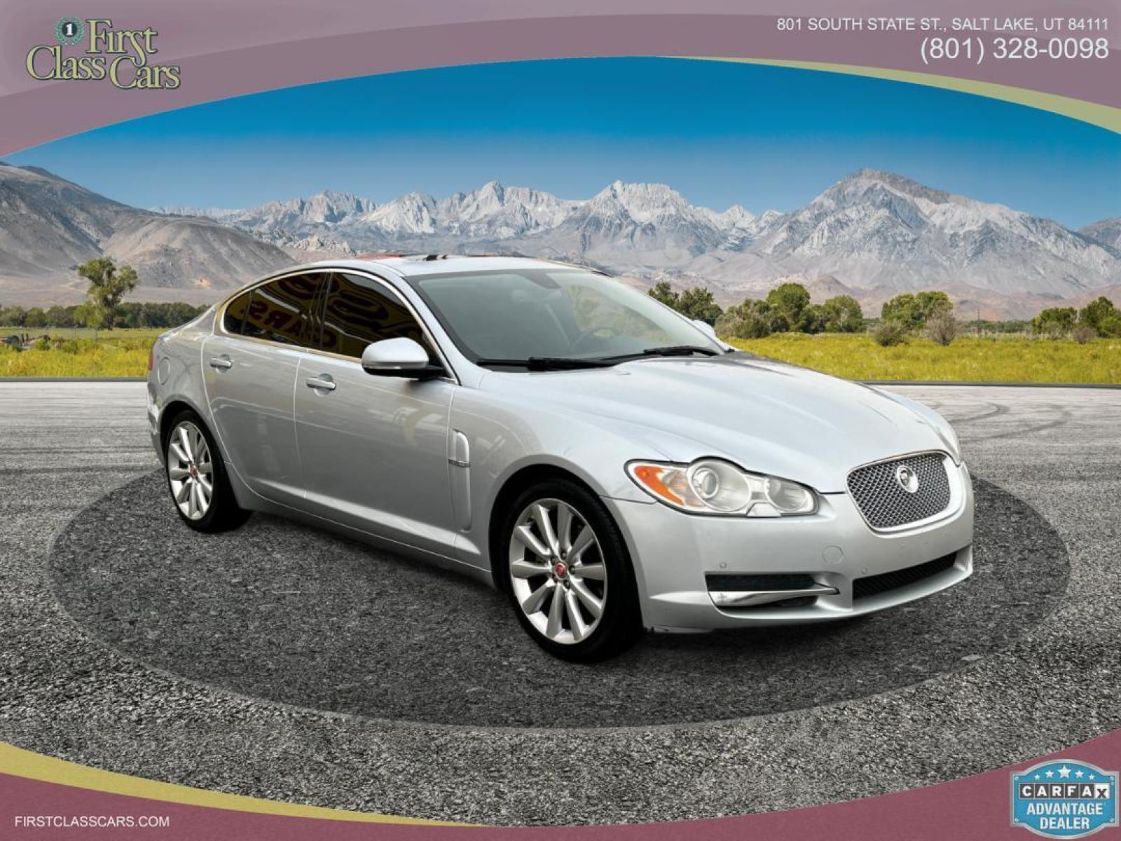 2010 Liquid Silver Metallic /Black Leather Jaguar XF Luxury (SAJWA0FA2AH) with an 4.2L V8 engine, Automatic transmission, located at 801 South State Street, Salt Lake City, UT, 84111, (801) 328-0098, 40.751953, -111.888206 - Life is crazy. Now is the time to buy! All of our prices are just dollars above our cost. These prices will change as soon as life isn't so crazy. So please call or come in. We are here to save you a lot of money! Our service department is OPEN DAILY to help with any of your service needs. Ple - Photo #4
