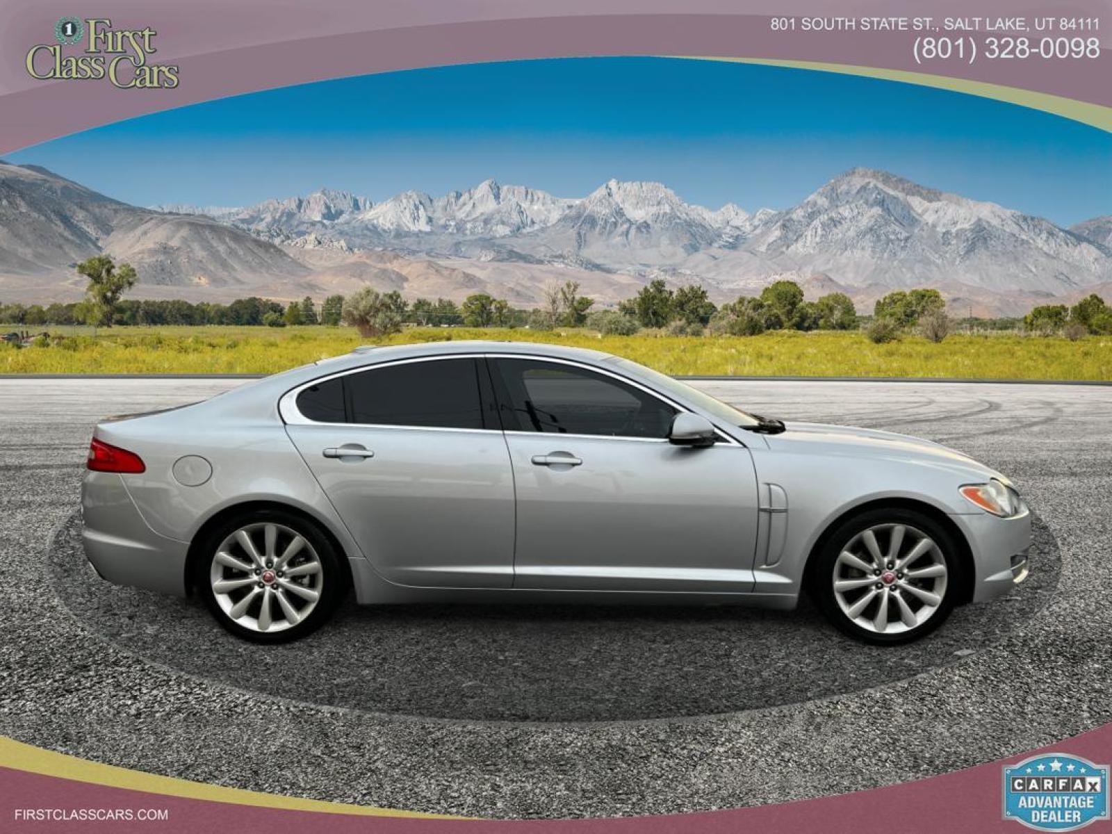 2010 Liquid Silver Metallic /Black Leather Jaguar XF Luxury (SAJWA0FA2AH) with an 4.2L V8 engine, Automatic transmission, located at 801 South State Street, Salt Lake City, UT, 84111, (801) 328-0098, 40.751953, -111.888206 - Life is crazy. Now is the time to buy! All of our prices are just dollars above our cost. These prices will change as soon as life isn't so crazy. So please call or come in. We are here to save you a lot of money! Our service department is OPEN DAILY to help with any of your service needs. Ple - Photo #5