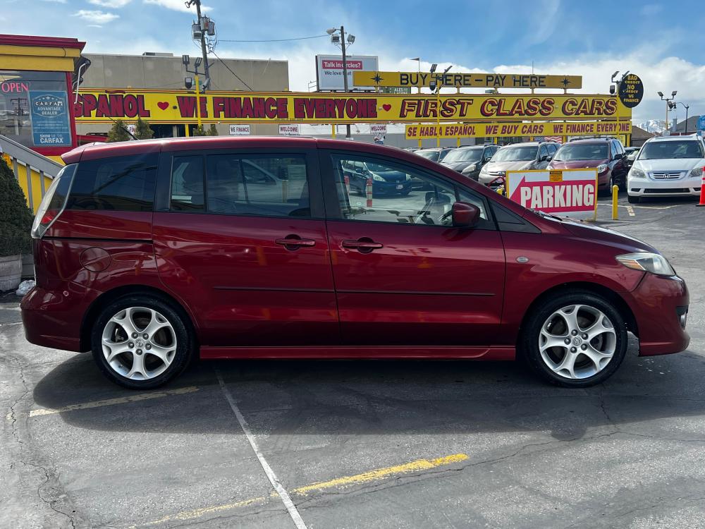 2008 Copper Red Mica /Gray Cloth Mazda Mazda5 Touring (JM1CR293780) with an 2.3L 4 Cyl. engine, Automatic transmission, located at 801 South State Street, Salt Lake City, UT, 84111, (801) 328-0098, 40.751953, -111.888206 - Photo #5