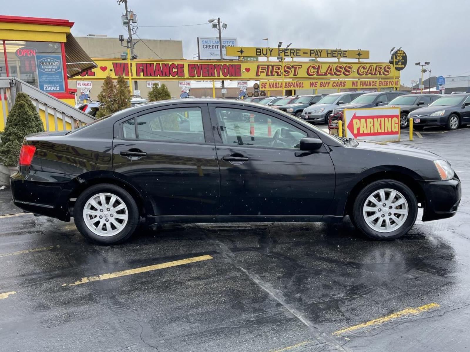 2012 Kalapana Black /Gray Cloth Mitsubishi Galant FE (4A32B2FF9CE) with an 2.4L I4 engine, Automatic transmission, located at 801 South State Street, Salt Lake City, UT, 84111, (801) 328-0098, 40.751953, -111.888206 - Life is crazy. Now is the time to buy! All of our prices are just dollars above our cost. These prices will change as soon as life isn't so crazy. So please call or come in. We are here to save you a lot of money! Our service department is OPEN DAILY to help with any of your service needs. P - Photo #5