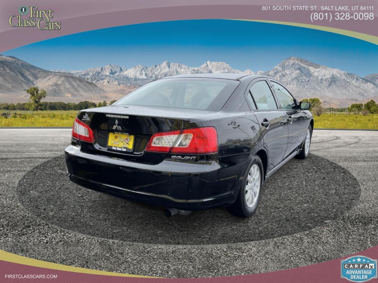 2012 Kalapana Black /Gray Cloth Mitsubishi Galant FE (4A32B2FF9CE) with an 2.4L I4 engine, Automatic transmission, located at 801 South State Street, Salt Lake City, UT, 84111, (801) 328-0098, 40.751953, -111.888206 - Life is crazy. Now is the time to buy! All of our prices are just dollars above our cost. These prices will change as soon as life isn't so crazy. So please call or come in. We are here to save you a lot of money! Our service department is OPEN DAILY to help with any of your service needs. P - Photo #6